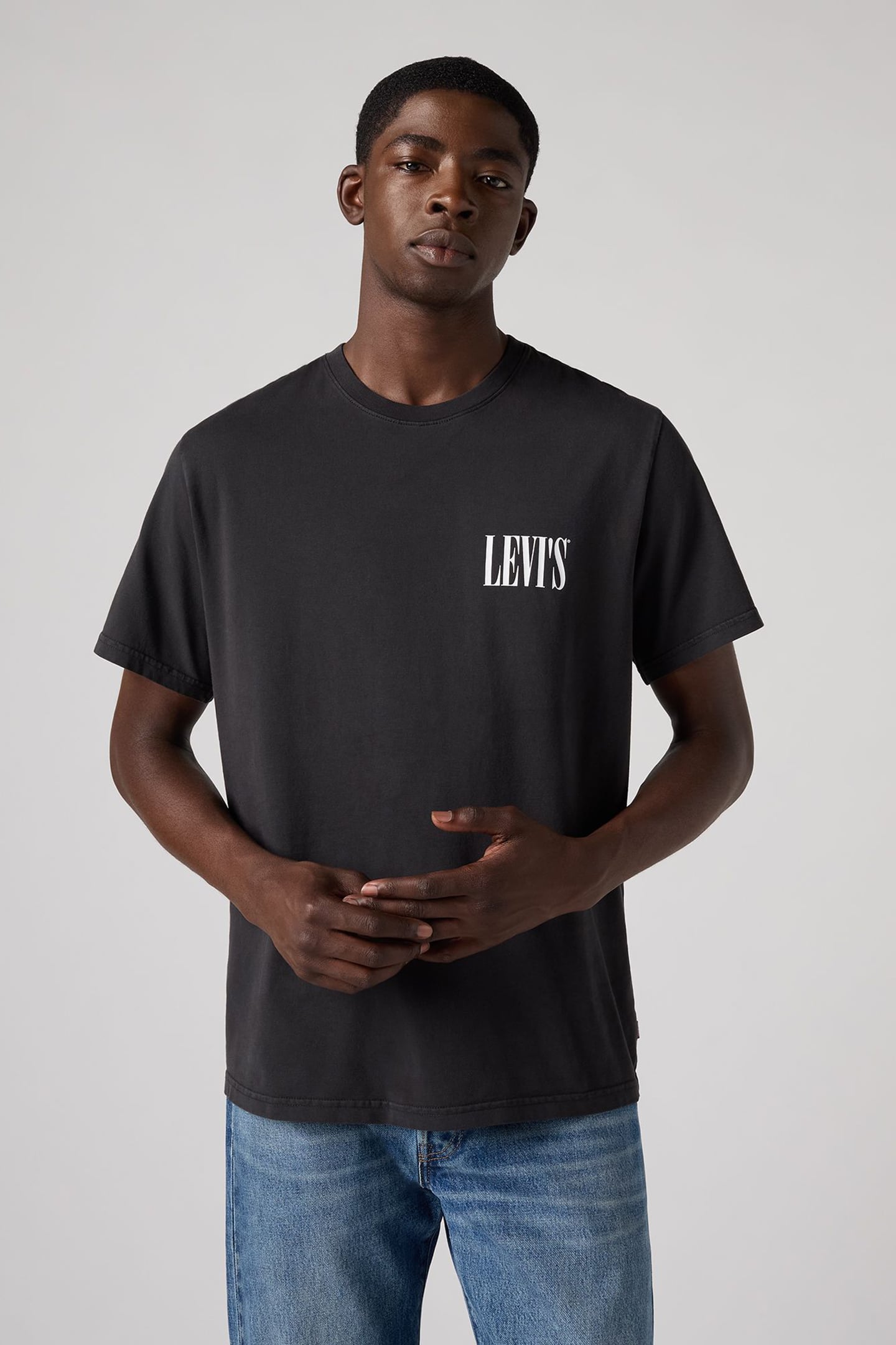RELAXED FIT GRAPHIC T-SHIRT BLACK 3