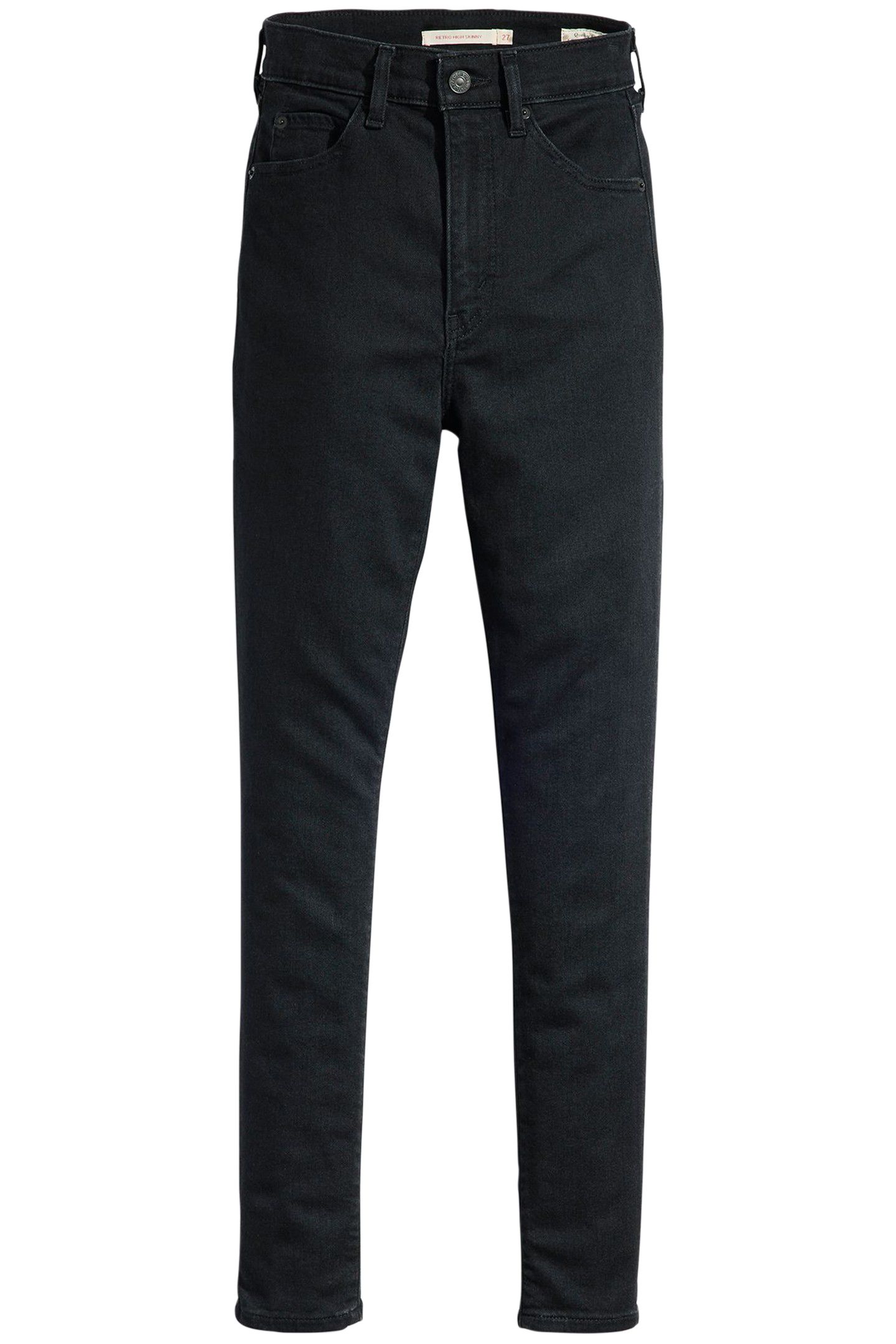 RETRO HIGH SKINNY JEANS BLACK 4