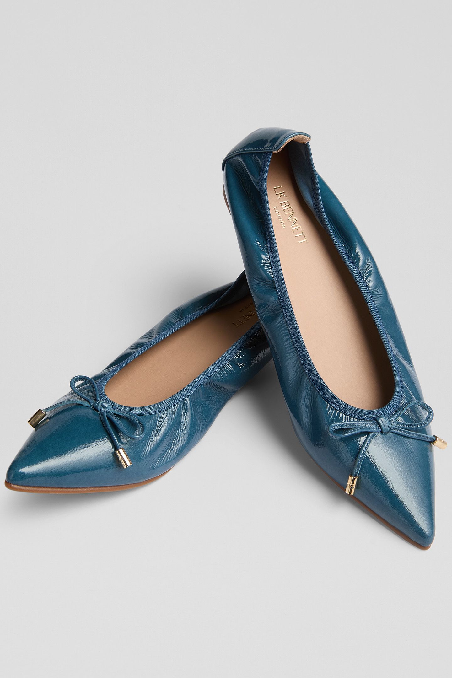 FL TILLY POINTED BALLERIN STEEL BLUE 3
