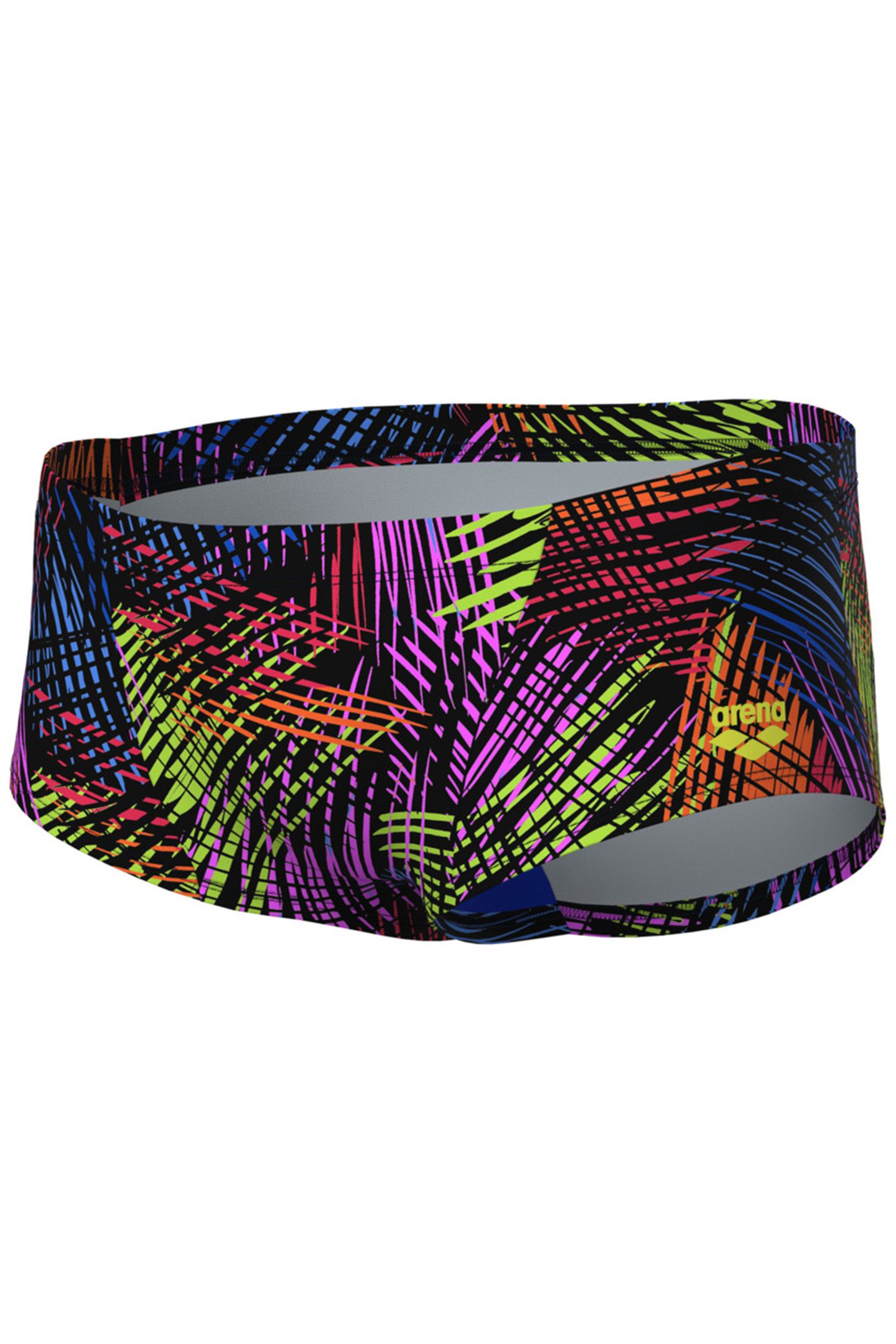 MEN'S ARENA ENERGY SWIM LOW WAIST SHORT BLACK MULTI 6