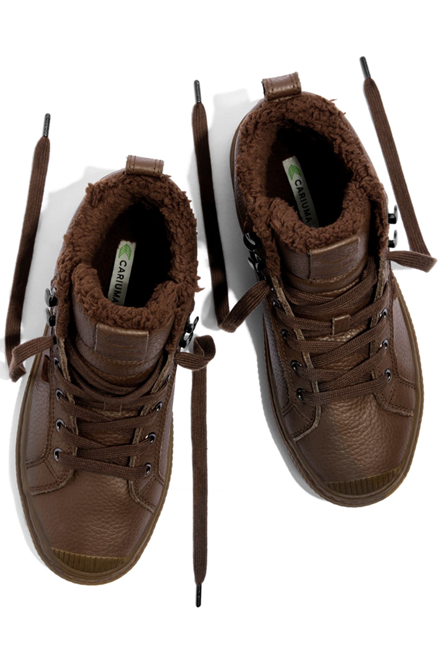 OCA THERMA HIGH HOOKS BROWN PREMIUM LEATHER BOOT BROWN 4
