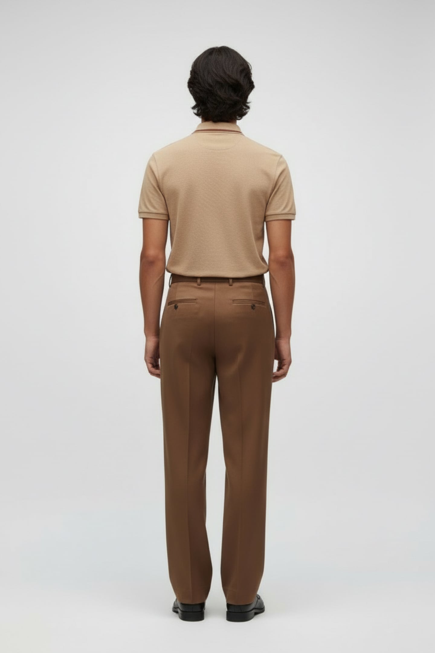 PIQUE SS POLO PLAZA TAUPE 2
