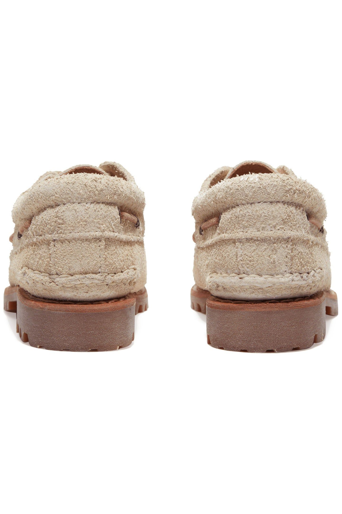 BOAT SHOE NATURAL SUEDE 5