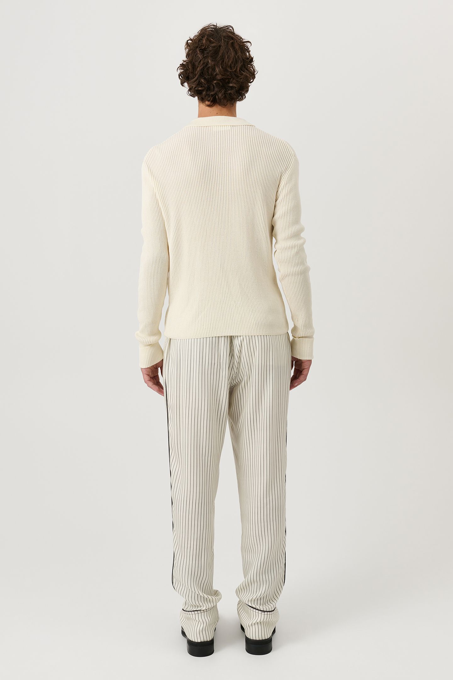 PAUL LONGSLEEVED POLO OFF WHITE 2