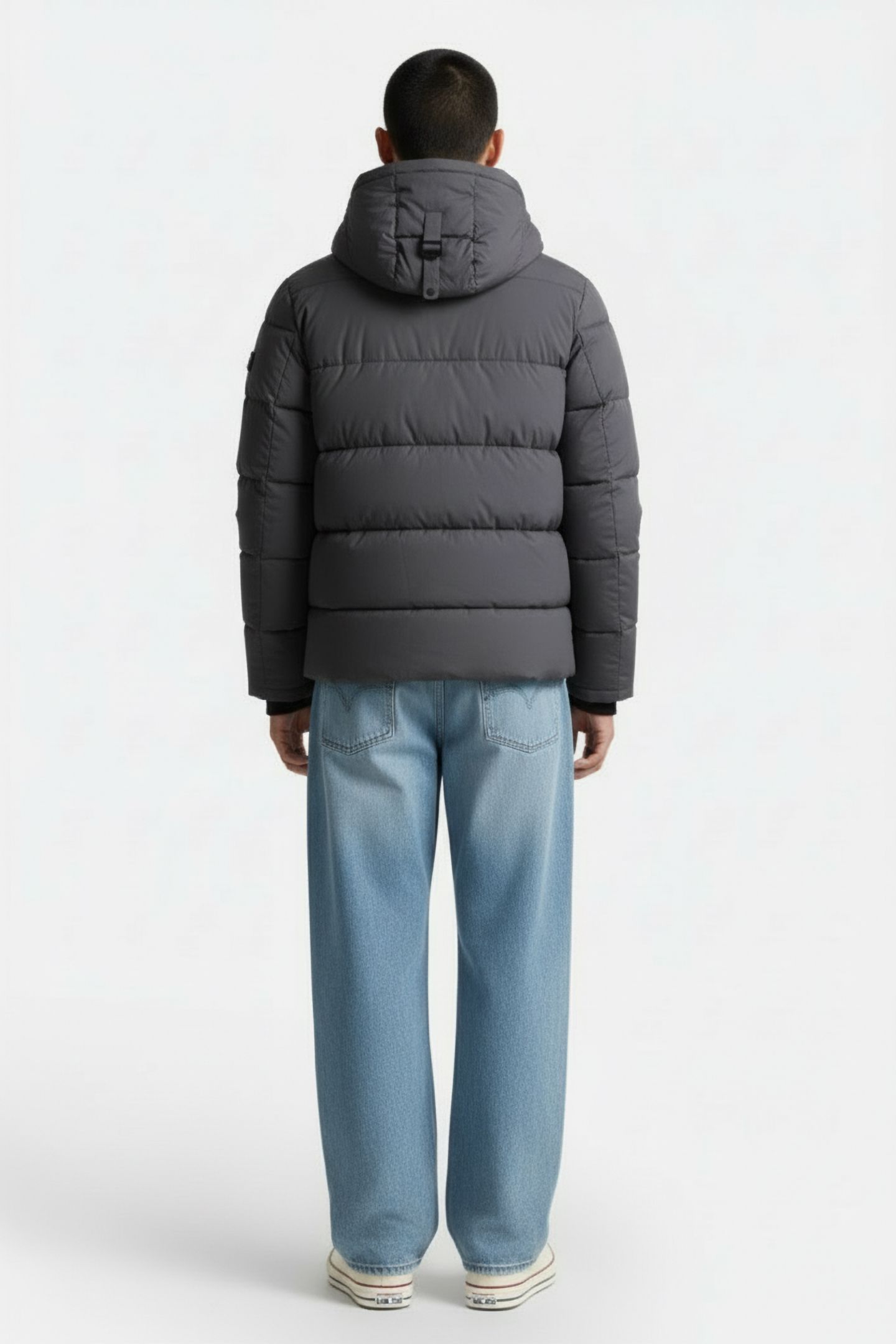 S.OLIVER JACKET OUTDOOR GREY/BLACK 2