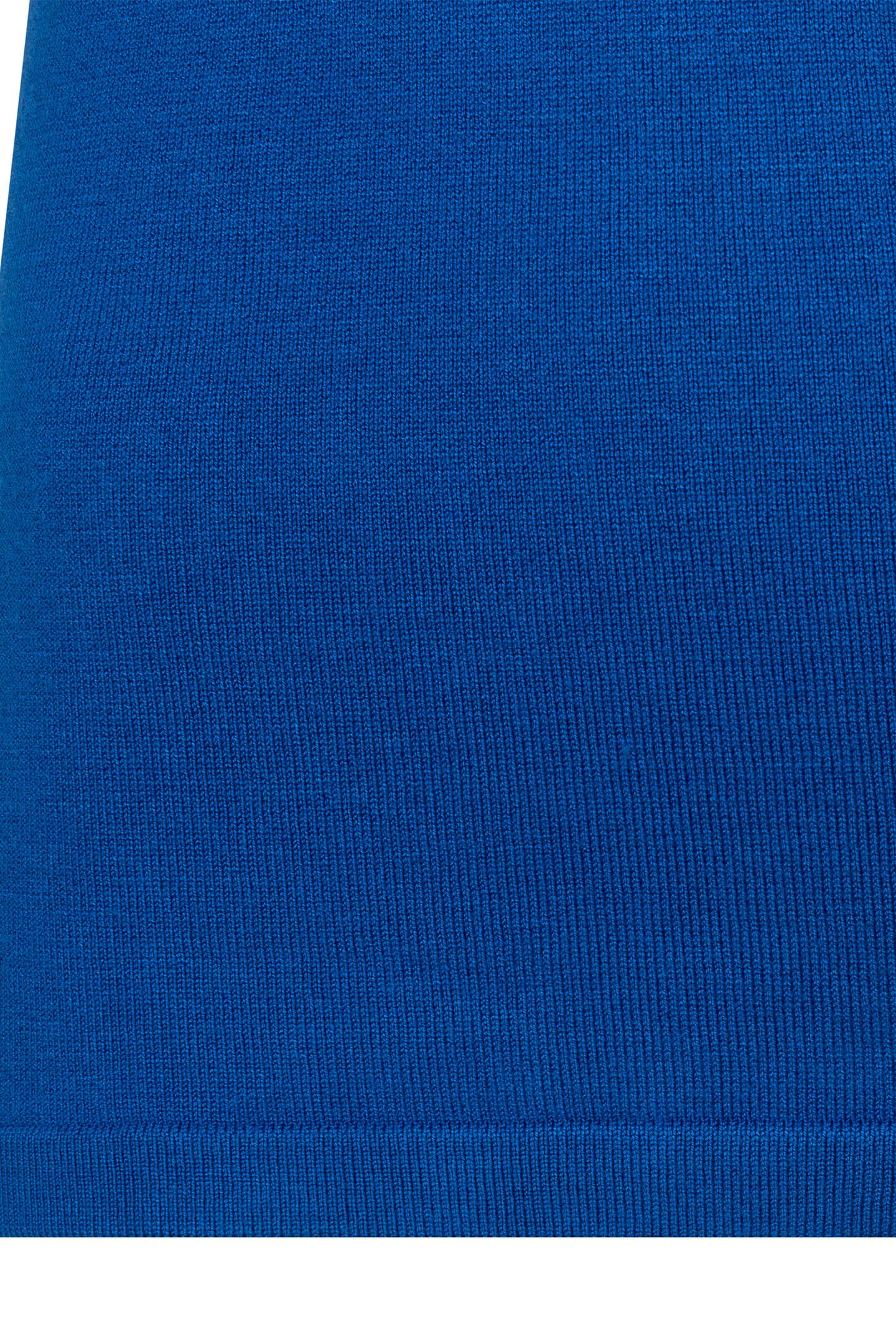 SWEATER SLV/LSS COL BASIC KNIT BRILLIANT BLUE 7