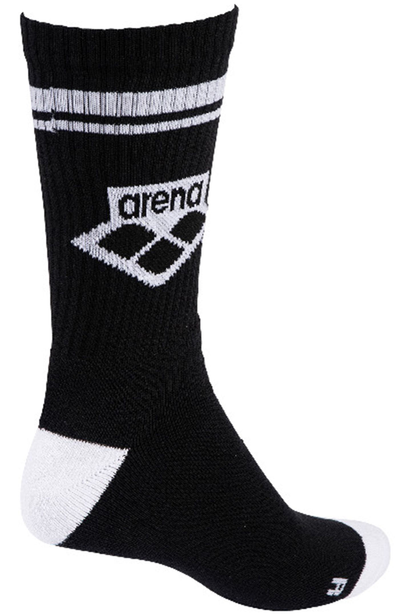 UNISEX ARENA ICONS SOCKS BLACK-WHITE 1