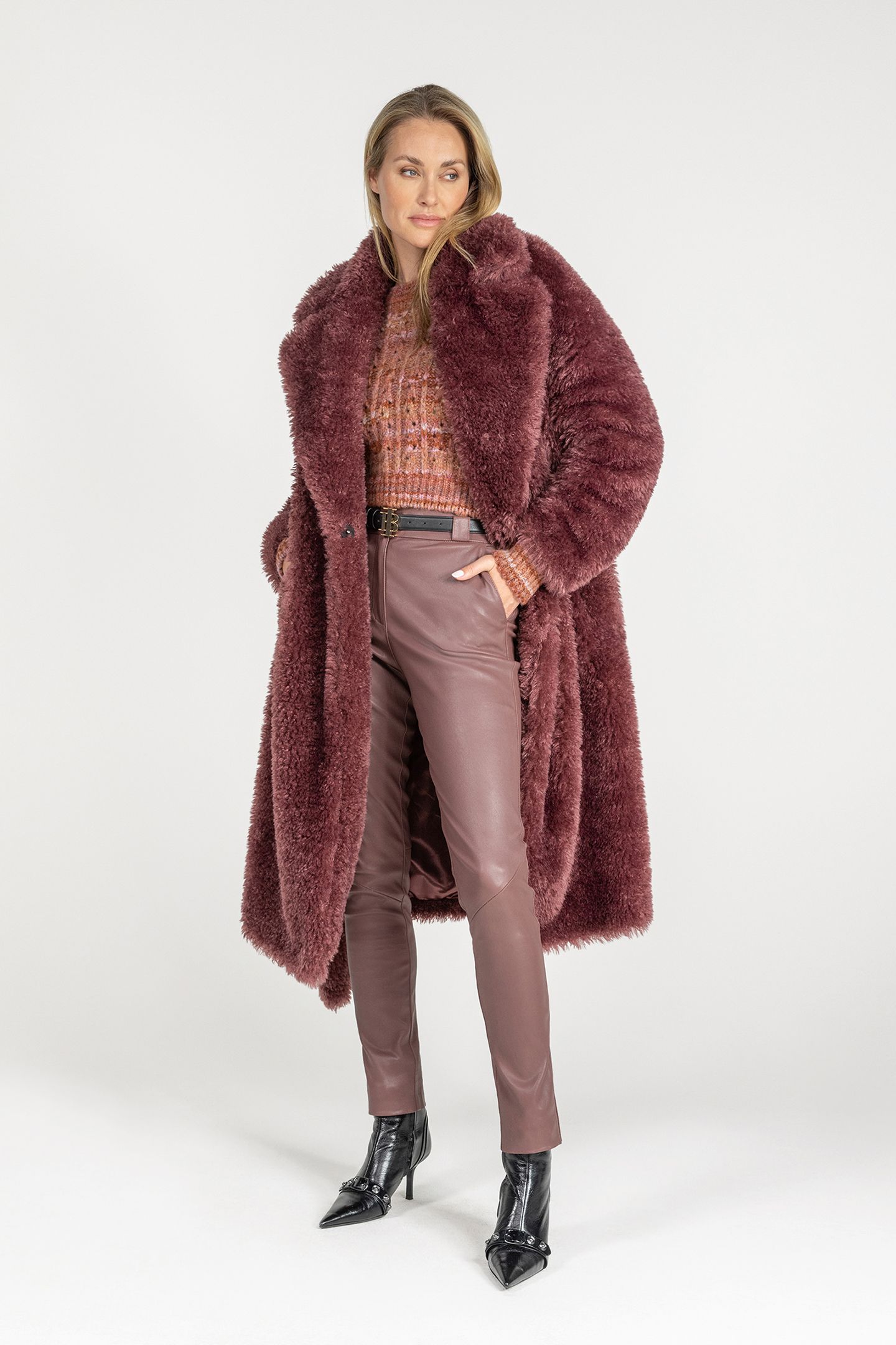 CHANTELLA COATS DUSTY ROSE 5