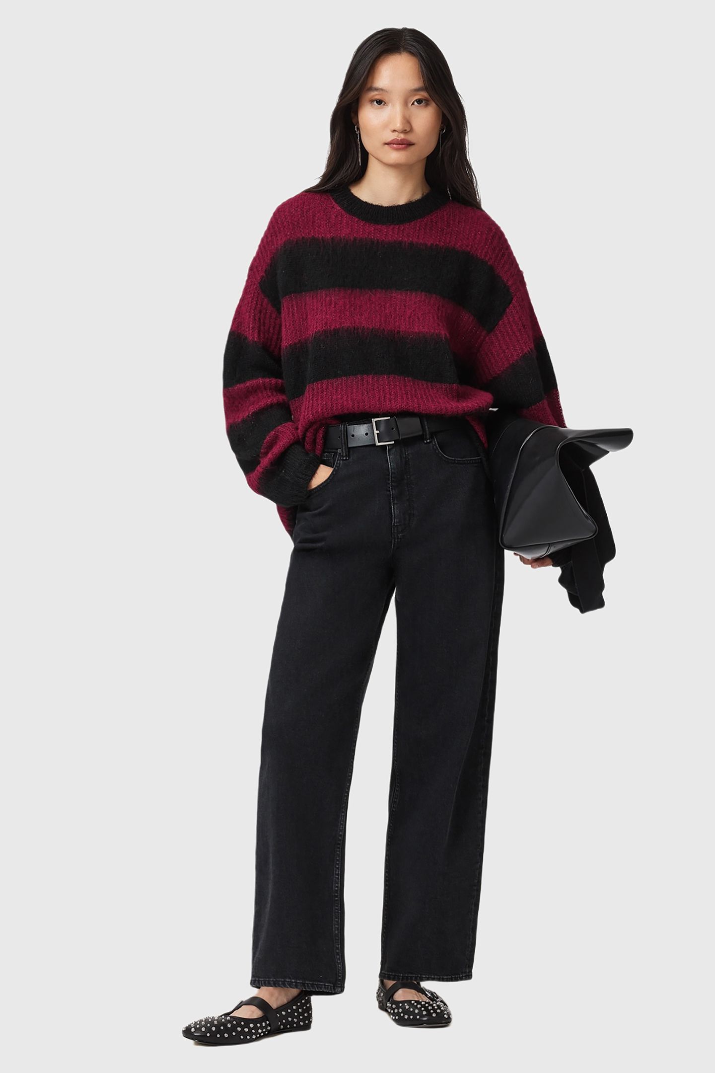 ONYX JUMPER BLACK/RED 3