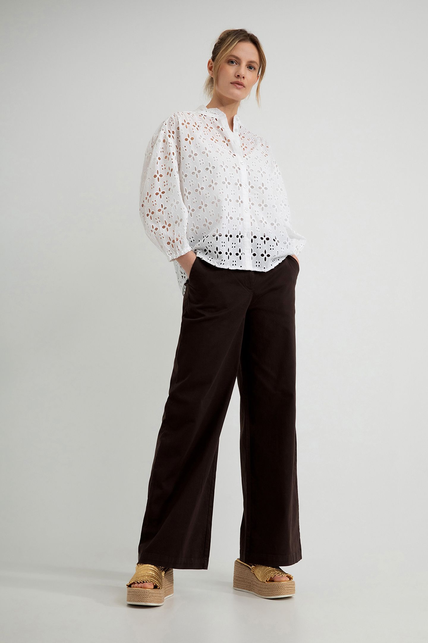 MOOS PANTS DARK BROWN 2