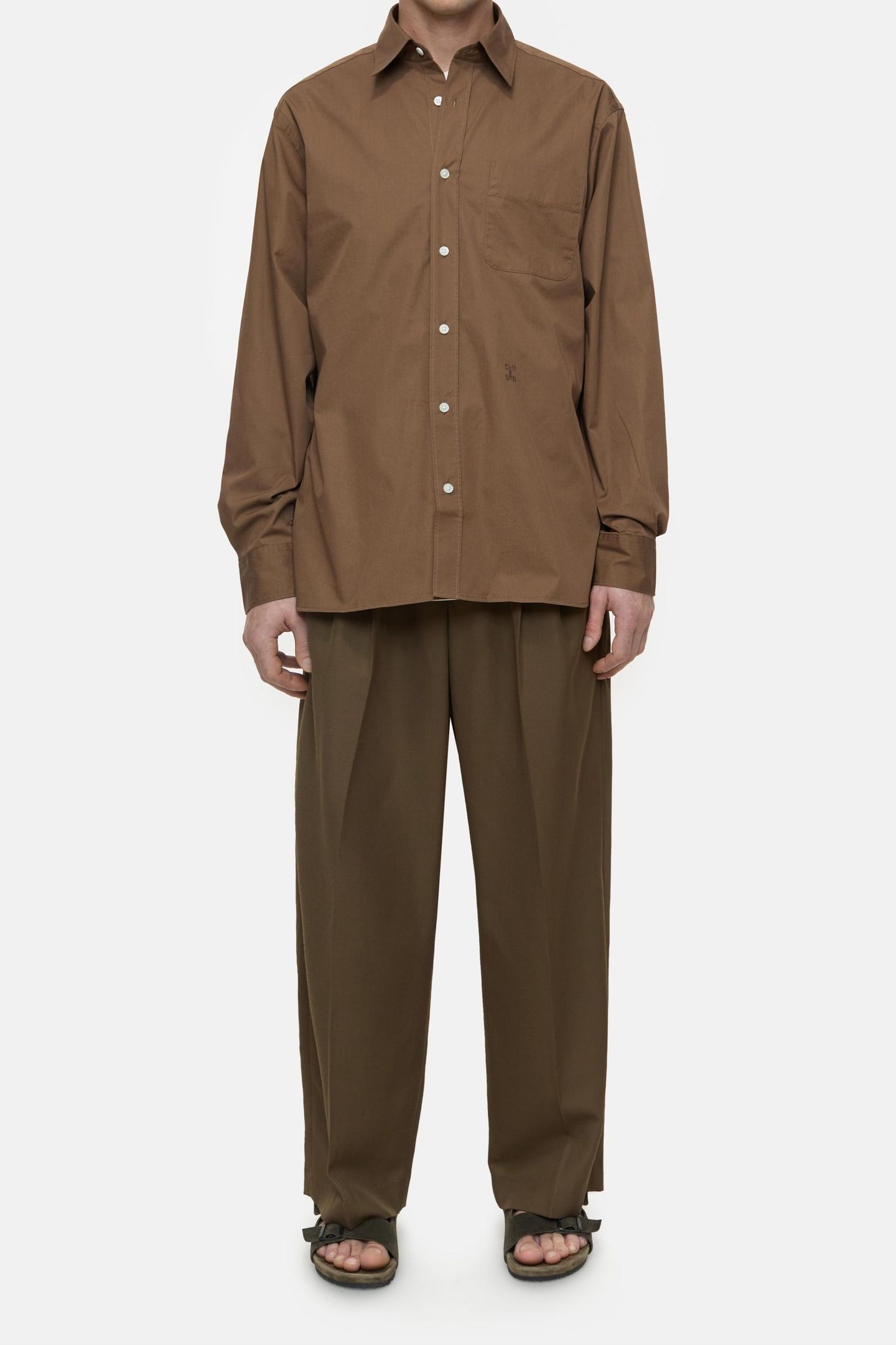 LONGSLEEVE SHIRT TEAK WOOD 1