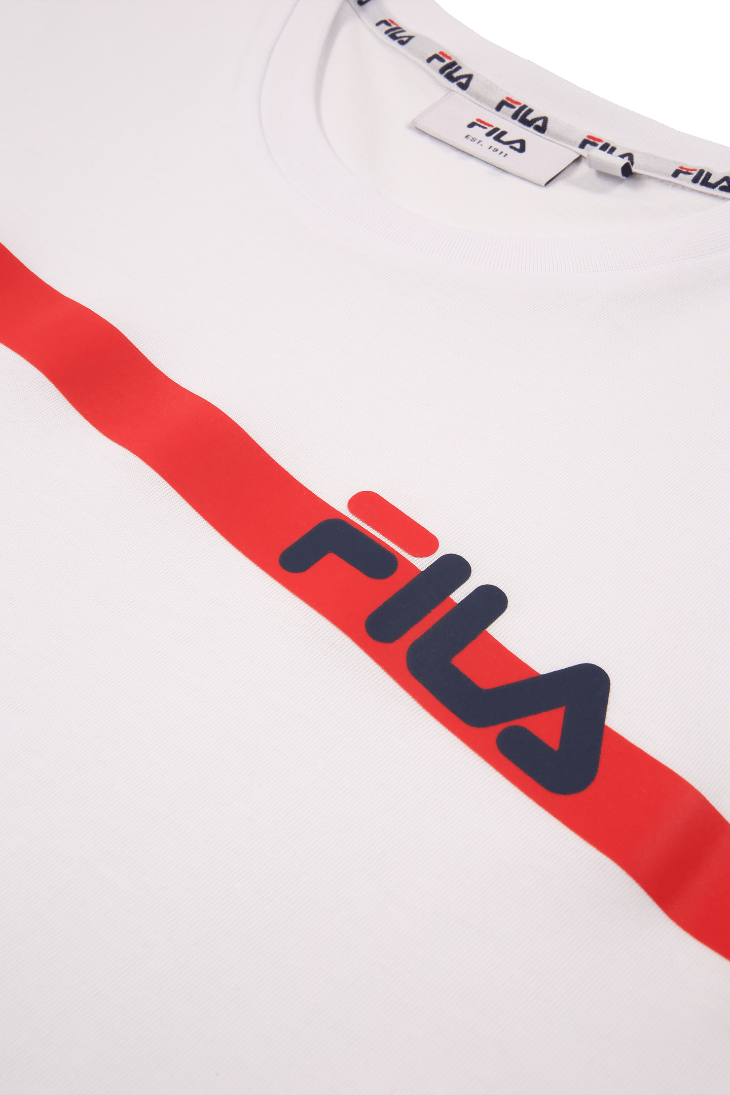 SIDNEY TEE WITH BLOCK STRIPES BRIGHT WHITE 3