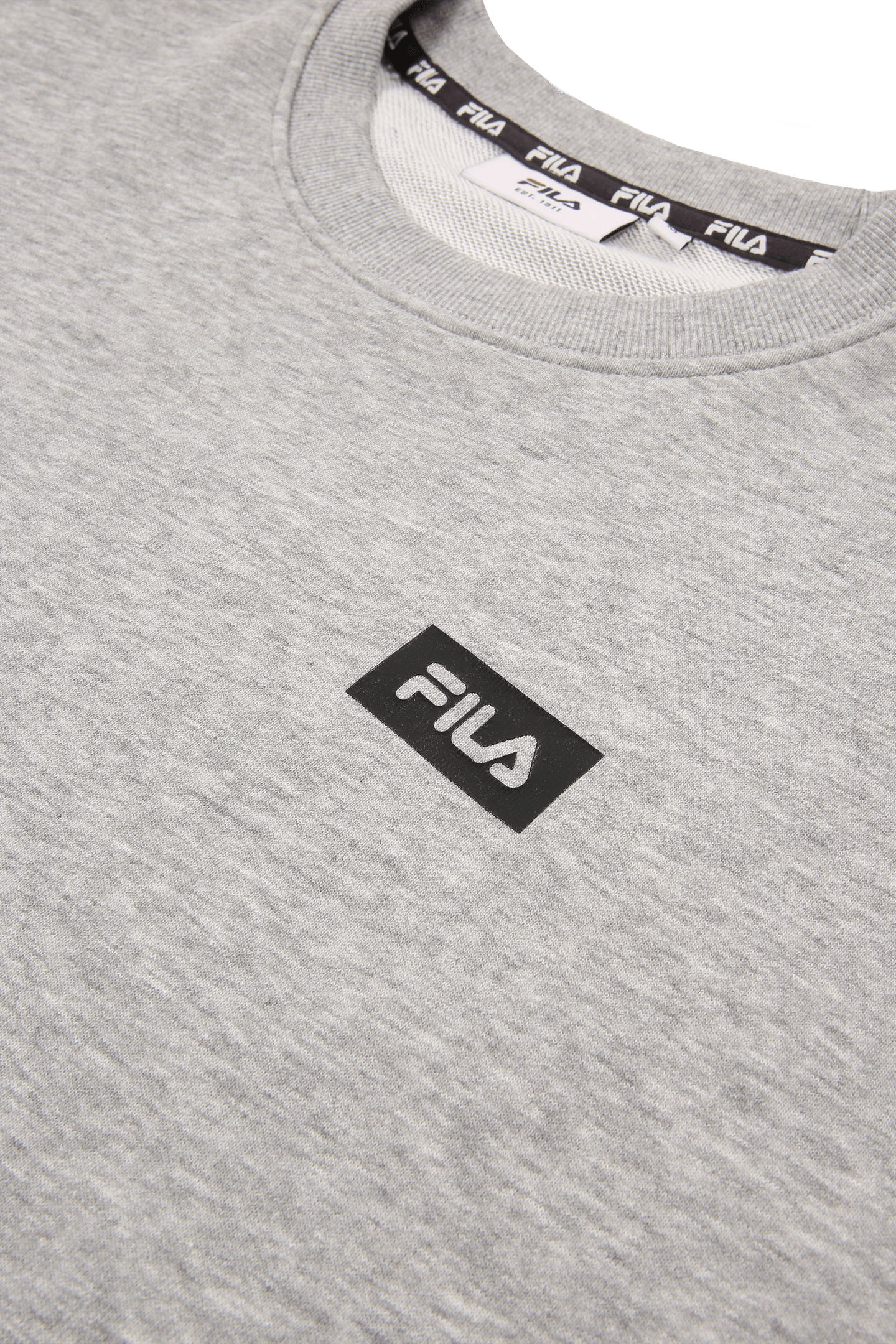 SILON CREW SWEAT MEDIUM GREY MELANGE 3