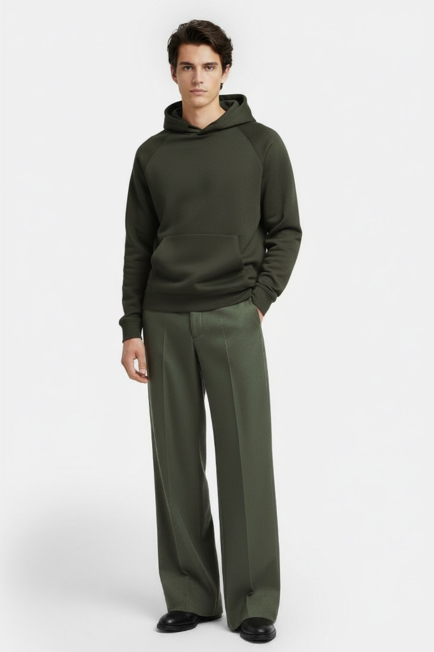 BRITOALF SWEATSHIRT DEEP GREEN 1