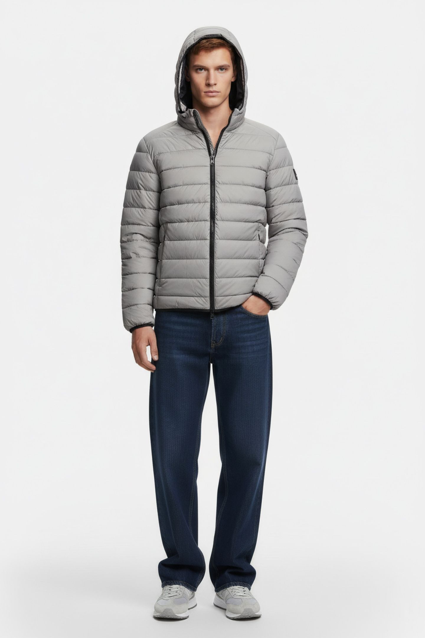 ASPENALF JACKET PLAIN GREY 2