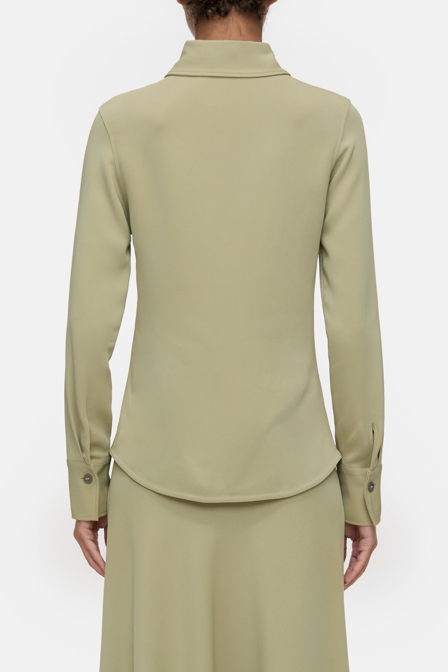 SLIM BLOUSE SAGE TEA 6