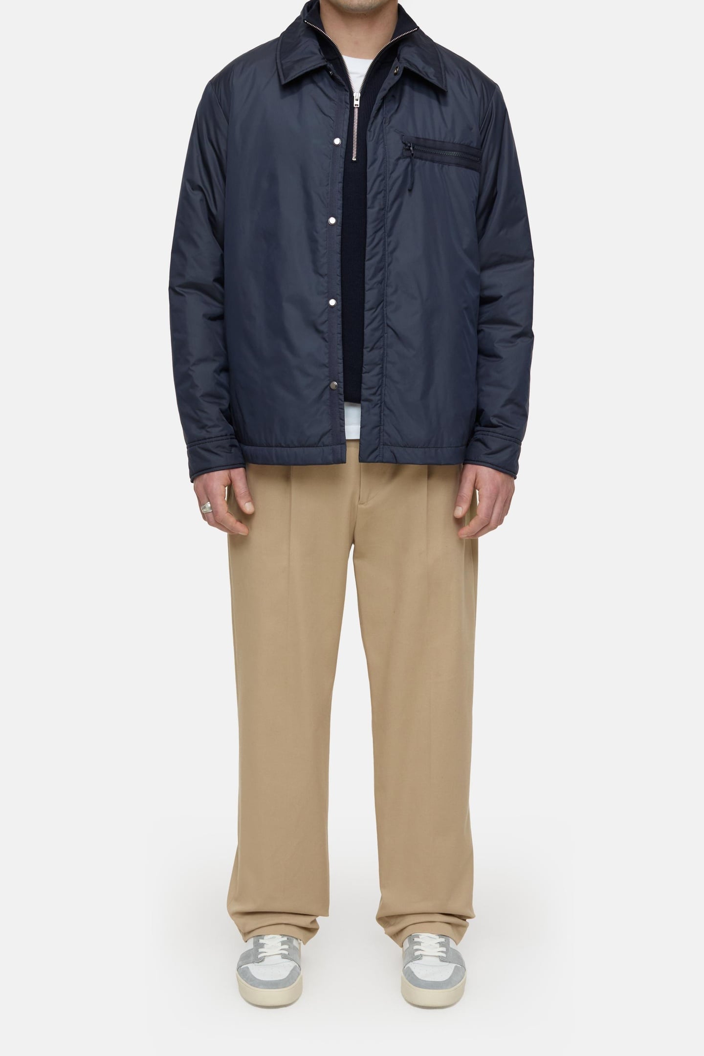WADDED OVERSHIRT DARK NIGHT 1