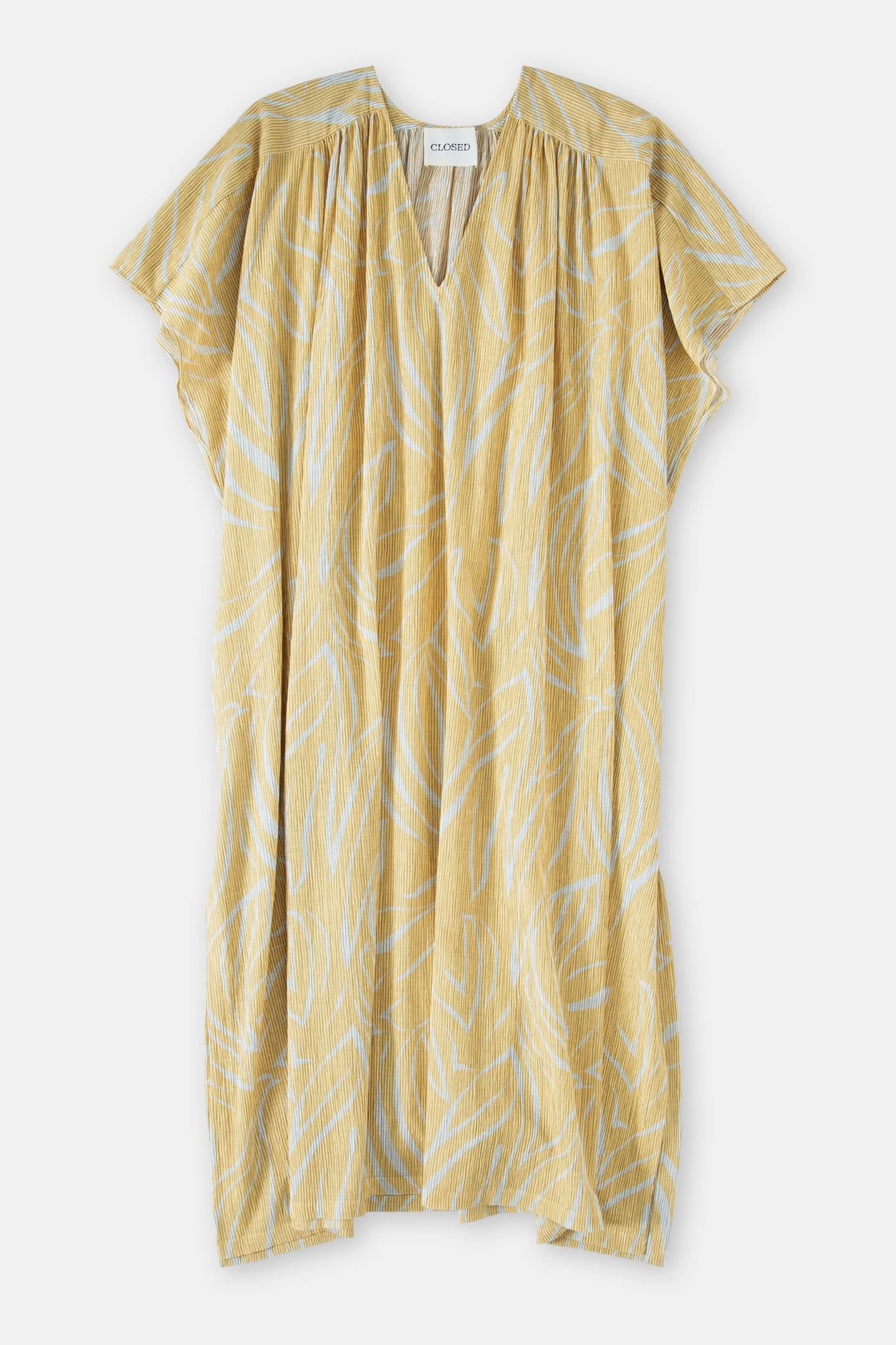 CAFTAN DRESS CALAMATTA YELLOW 3