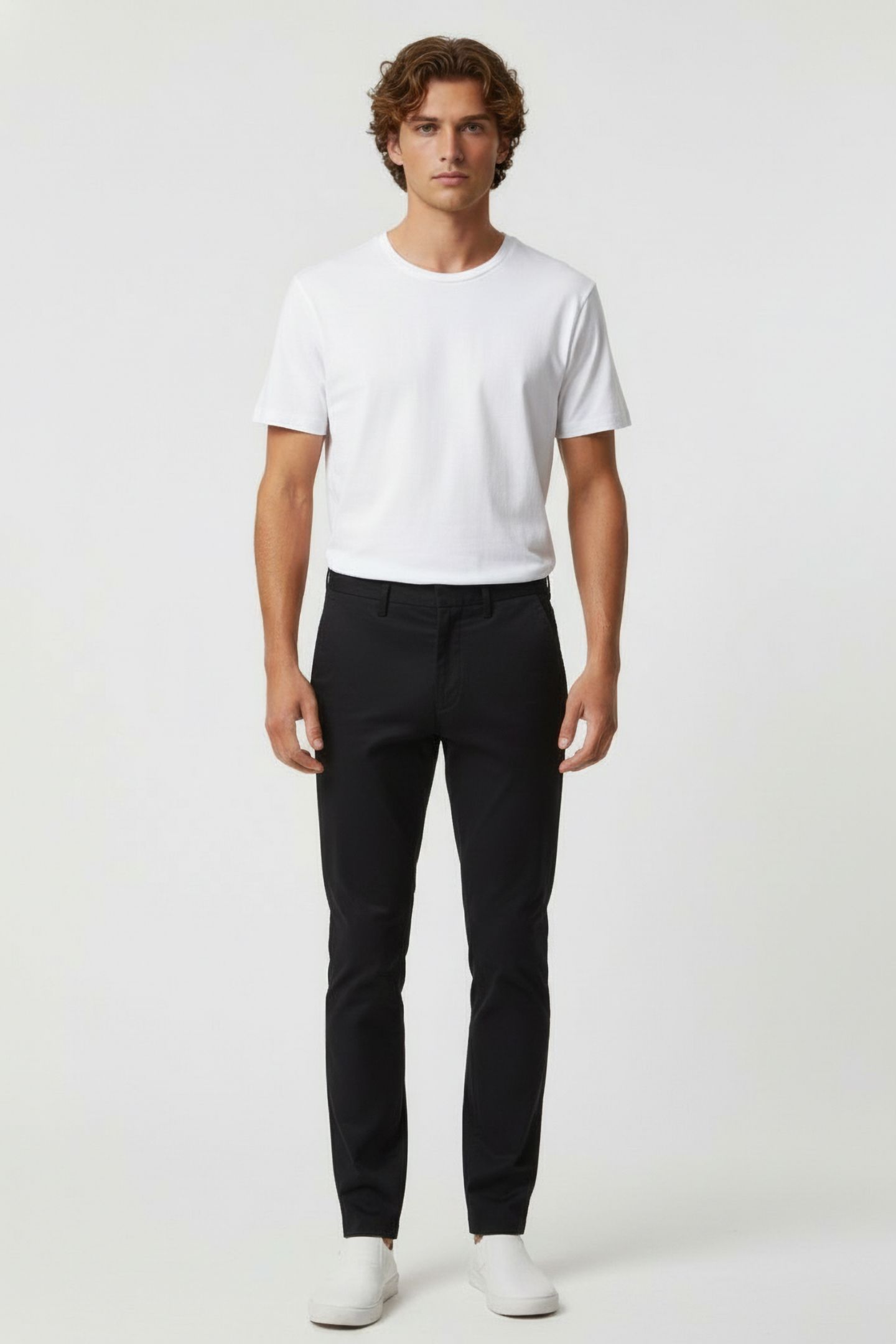 YELOALF COTTON PANTS DEEP NAVY 1