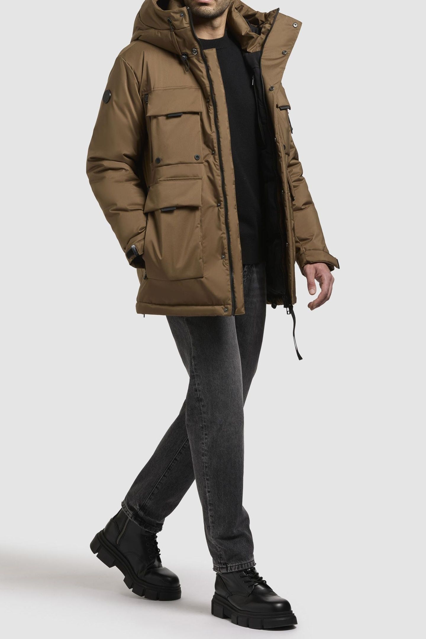 HAKET JACKET KHAKI BROWN 1