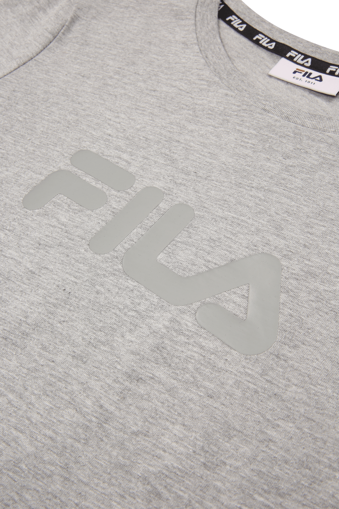 ZADORA LOGO T-SHIRT MEDIUM GREY MELANGE 3