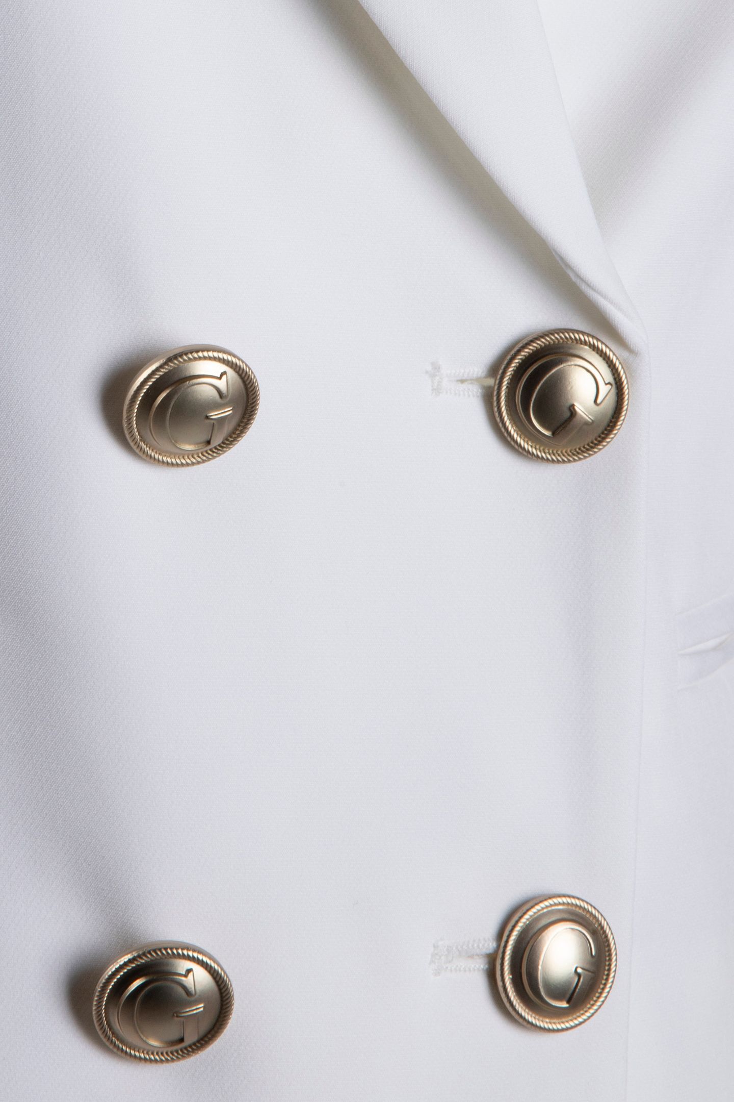 GUESS ECO ANDREE CROP BLAZER LUMINOUS WHITE 4