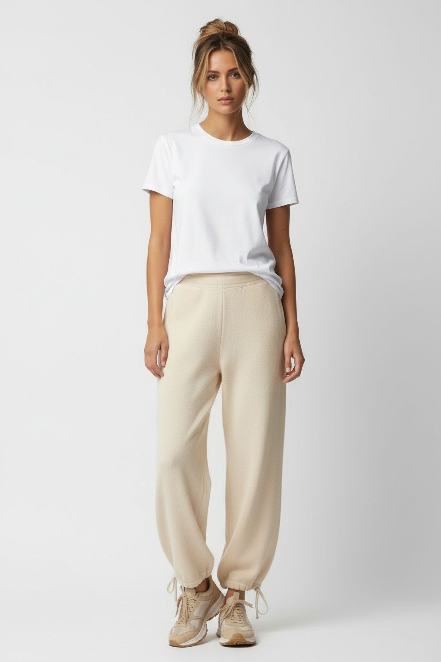 PLANCKALF PANTS ECRU 1
