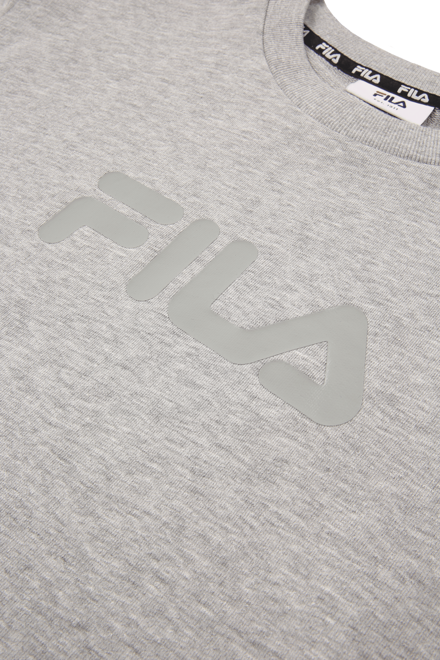 UNISEX ZANTEN LOGO CREW SWEAT MEDIUM GREY MELANGE 3