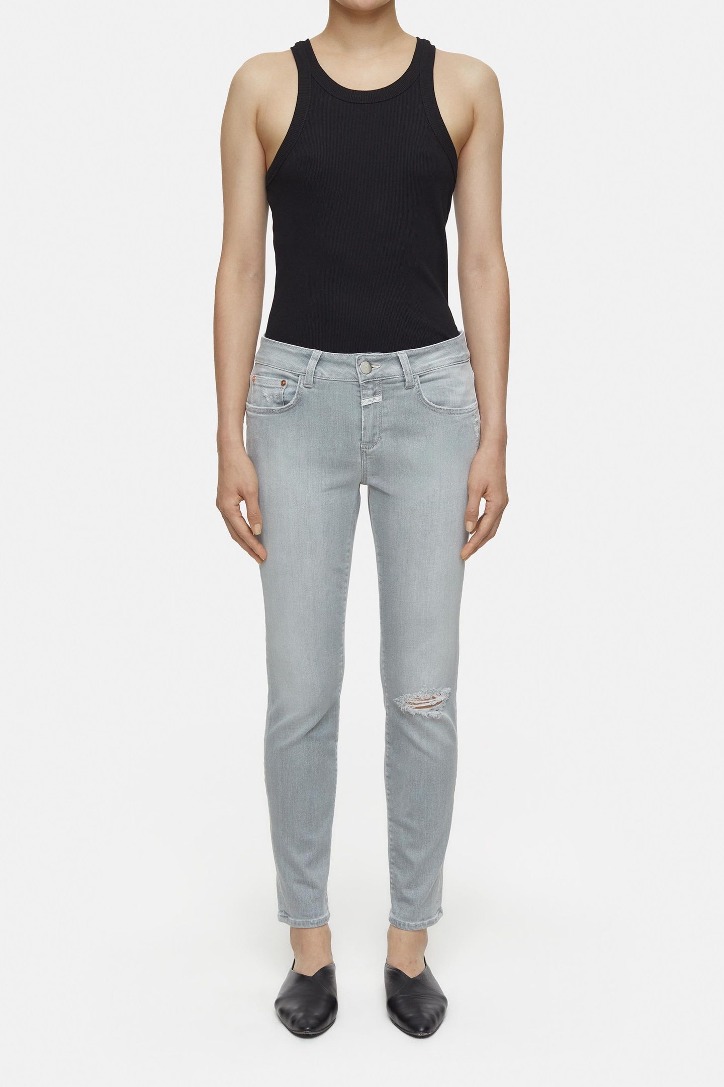 BAKER JEANS LIGHT GREY 2