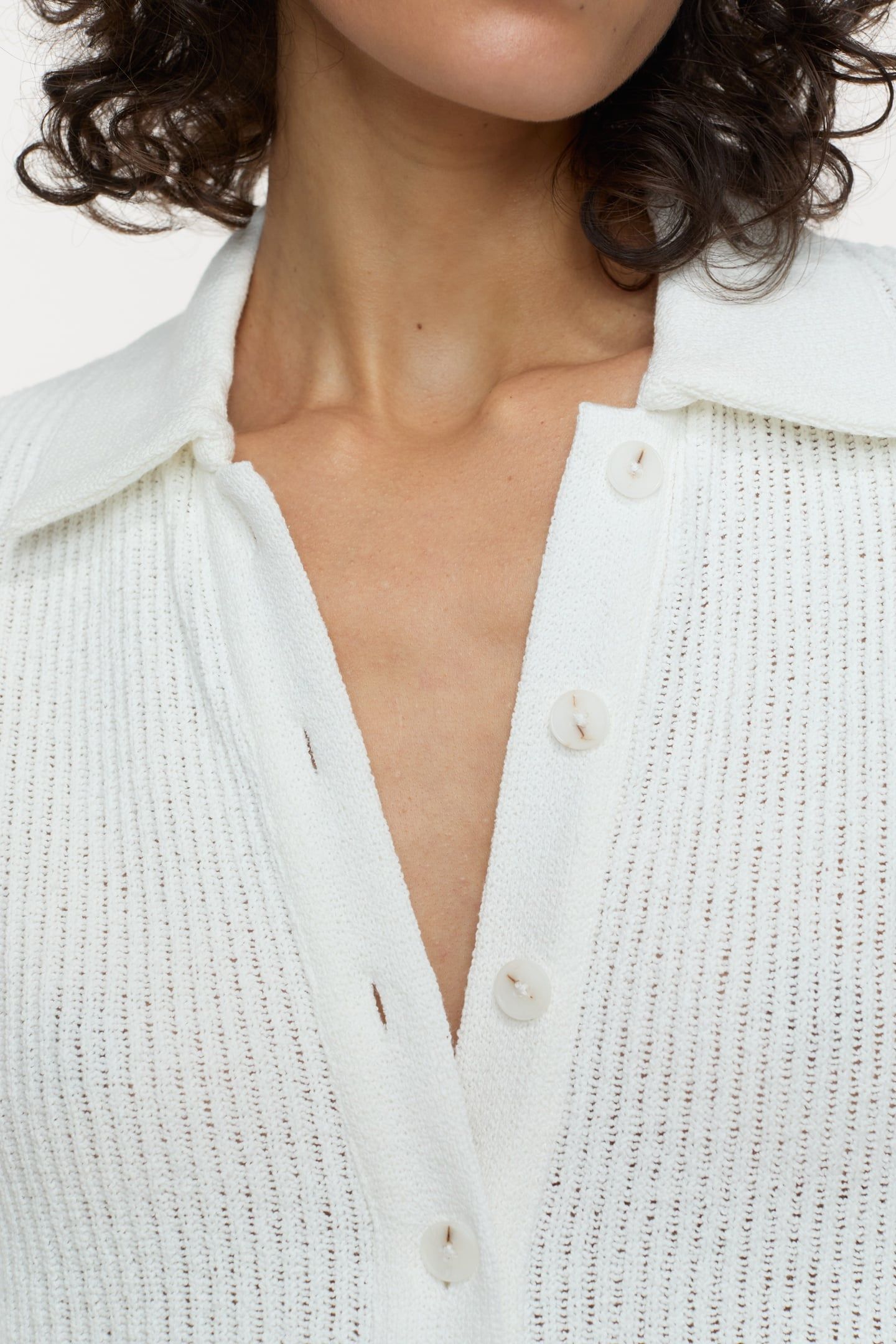LONG SLEEVE DRESS IVORY 8