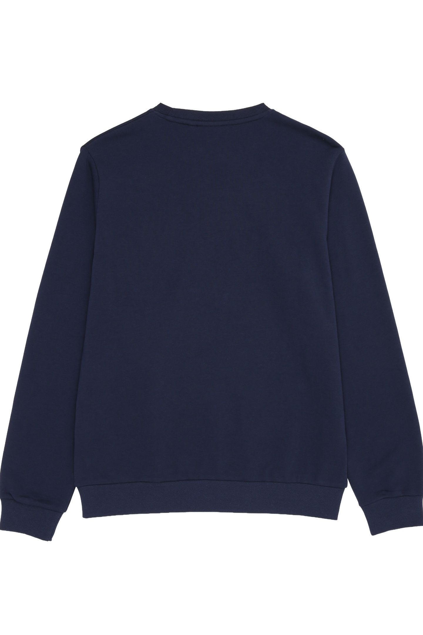 ZNIN LOGO CREW SWEAT BLACK IRIS 2