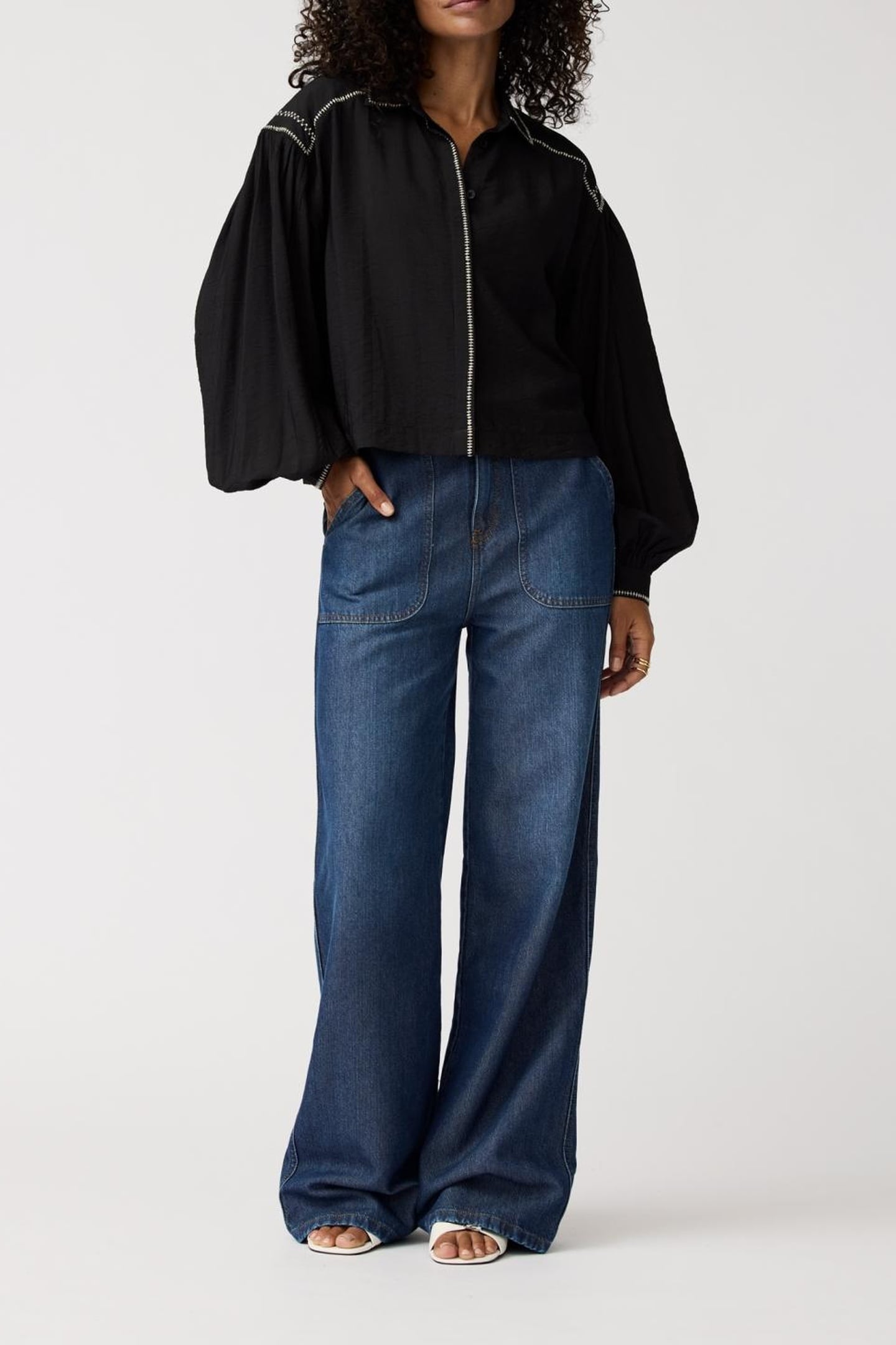EVA BLOUSE BLACK 1