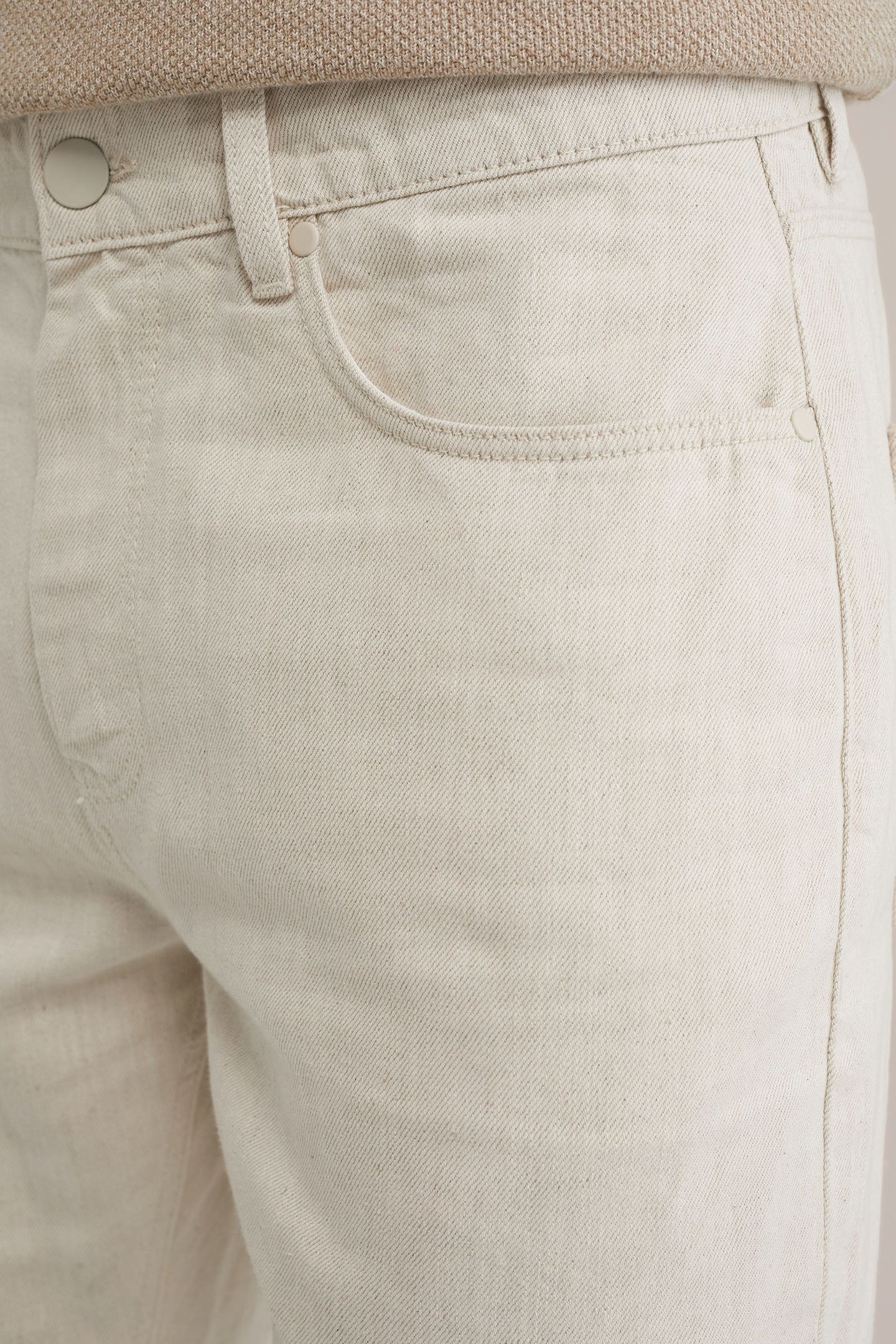 5-POCKET MID WAIST OFF-WHITE 7