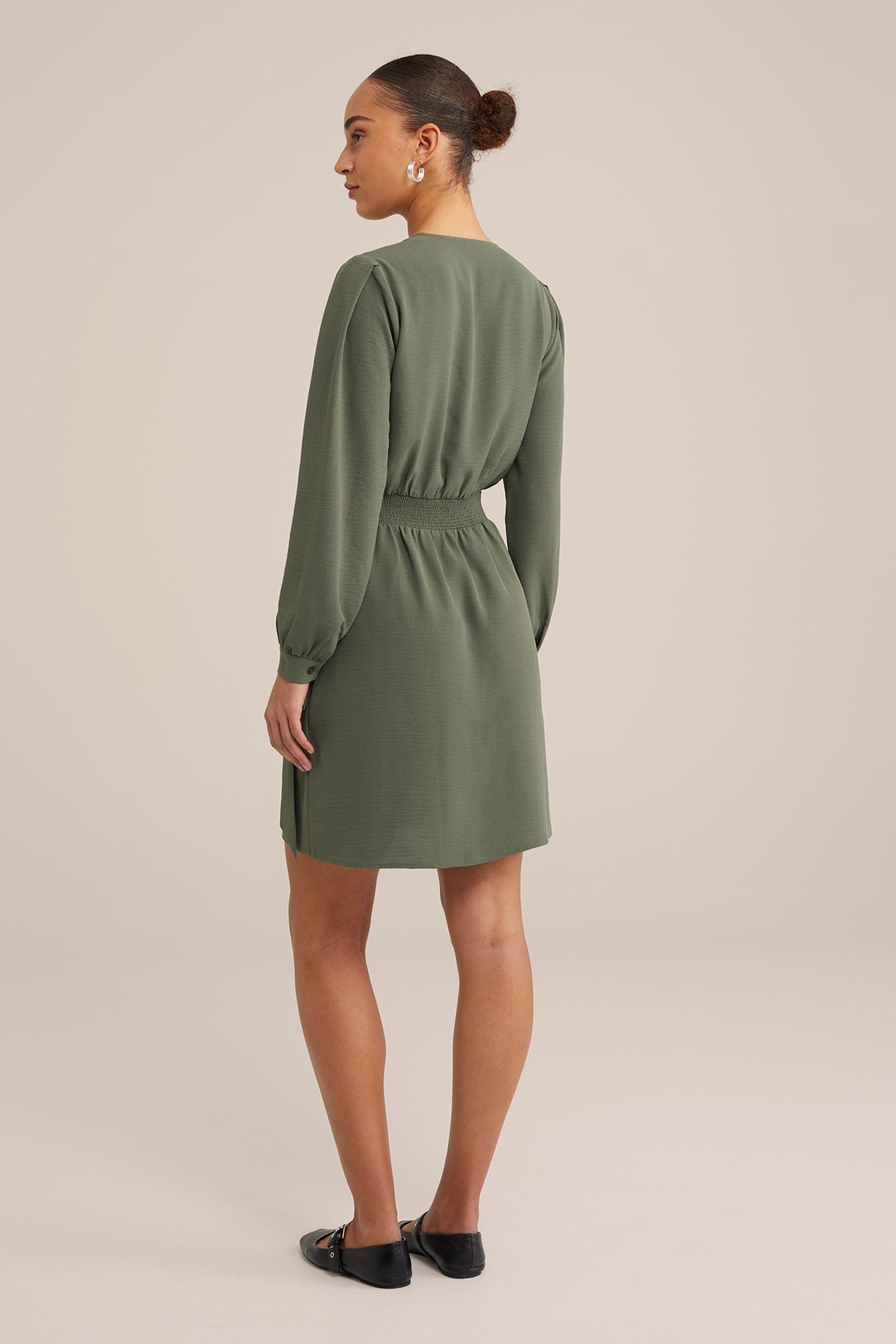 DRESS SHORT DARK GREEN 3