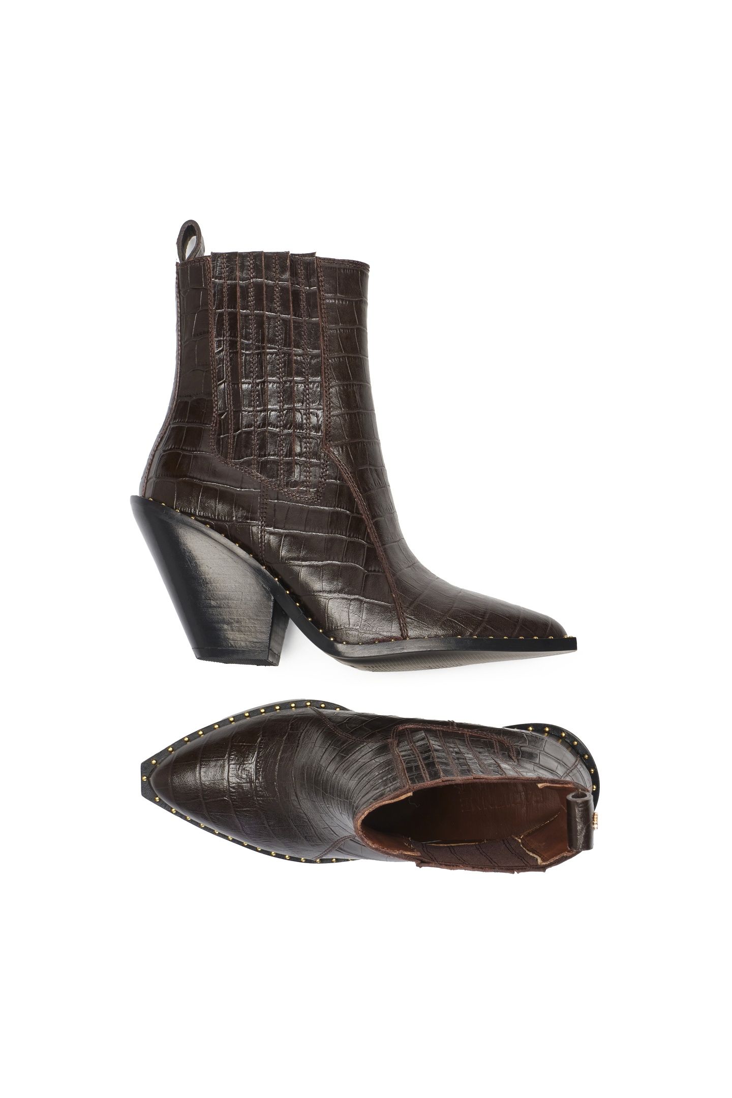 BINSA ANKLE BOOT TAWNY BROWN 4