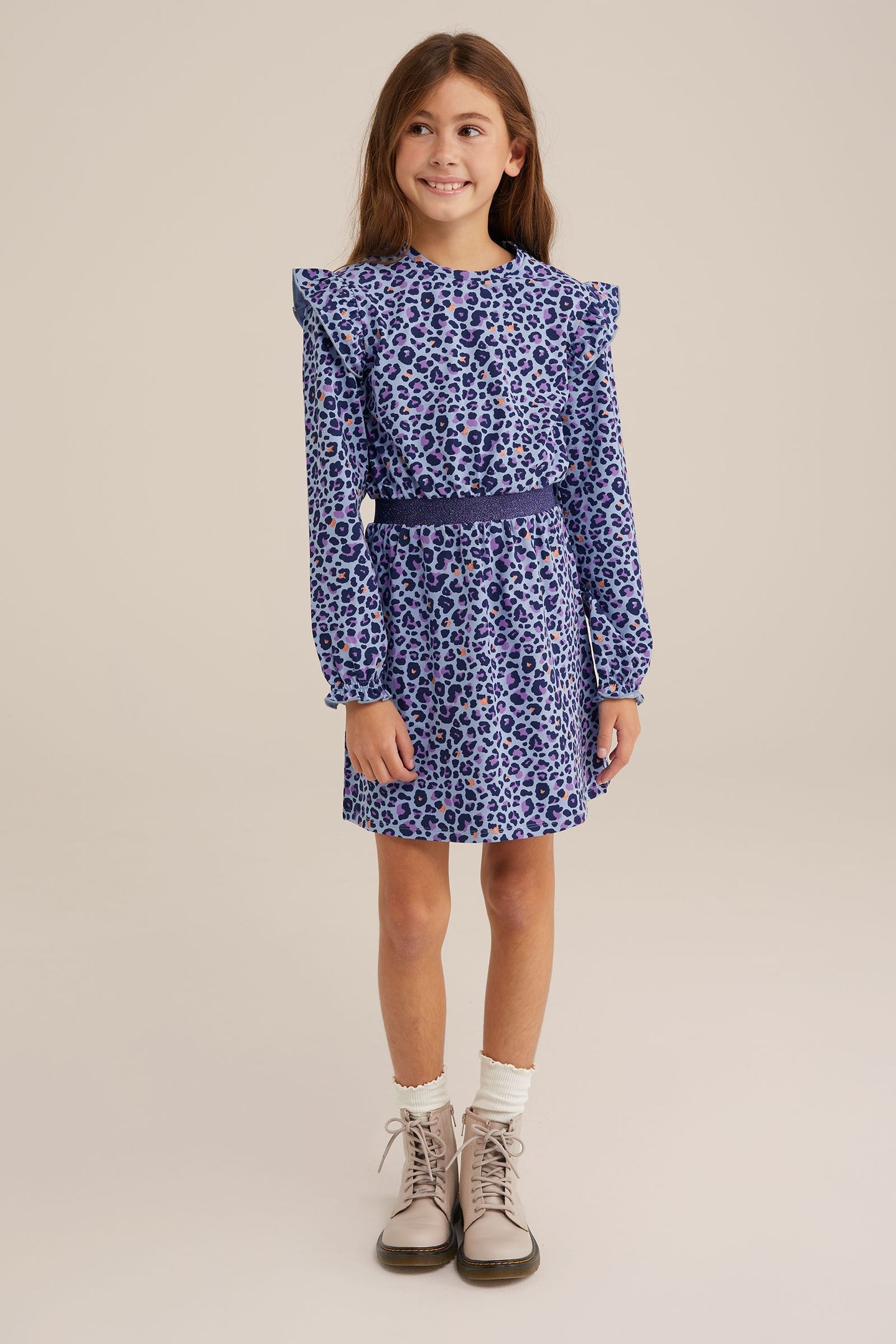 DRESS MID LENGTH LIGHT BLUE 2