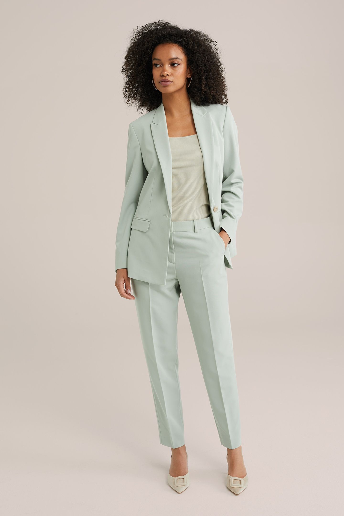 TROUSER MINT GREEN 7