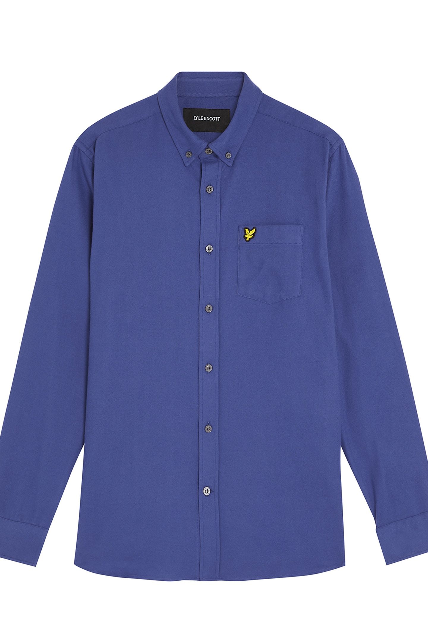 PLAIN FLANNEL SHIRT TWILIGHT 4