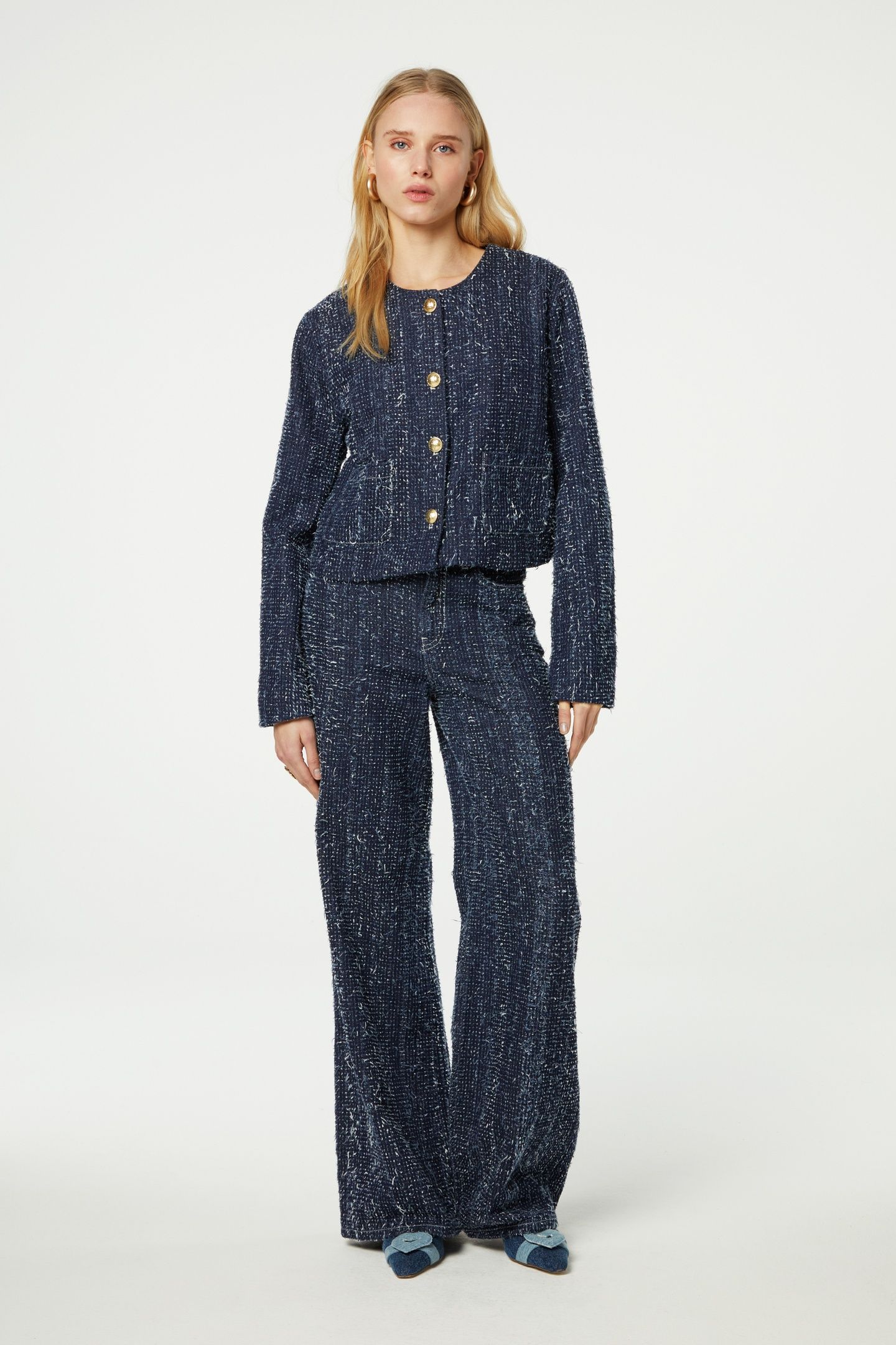 DAVIS DENIM BLAZER DARK INDIGO 2