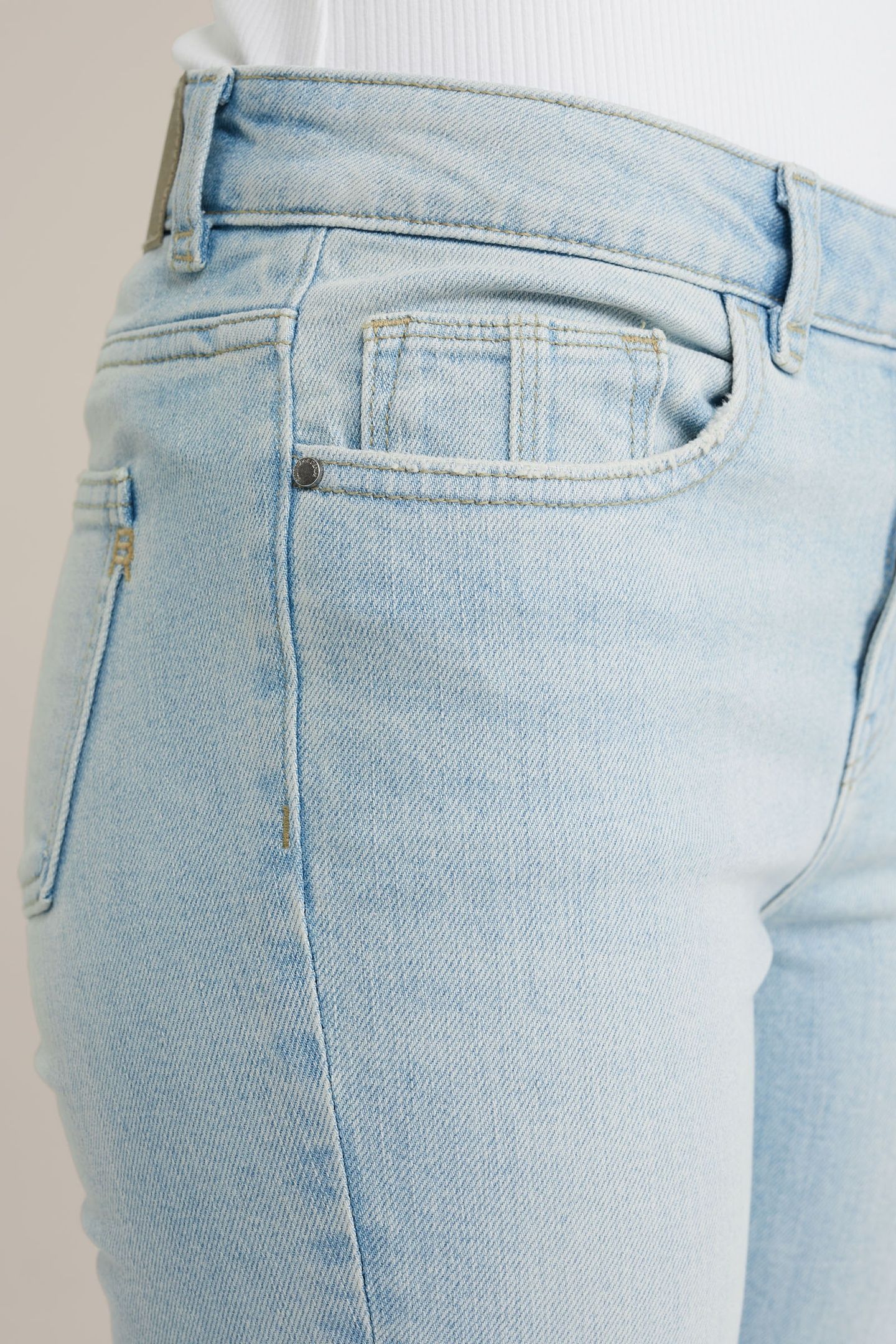 5-POCKET MID WAIST BLUE 6