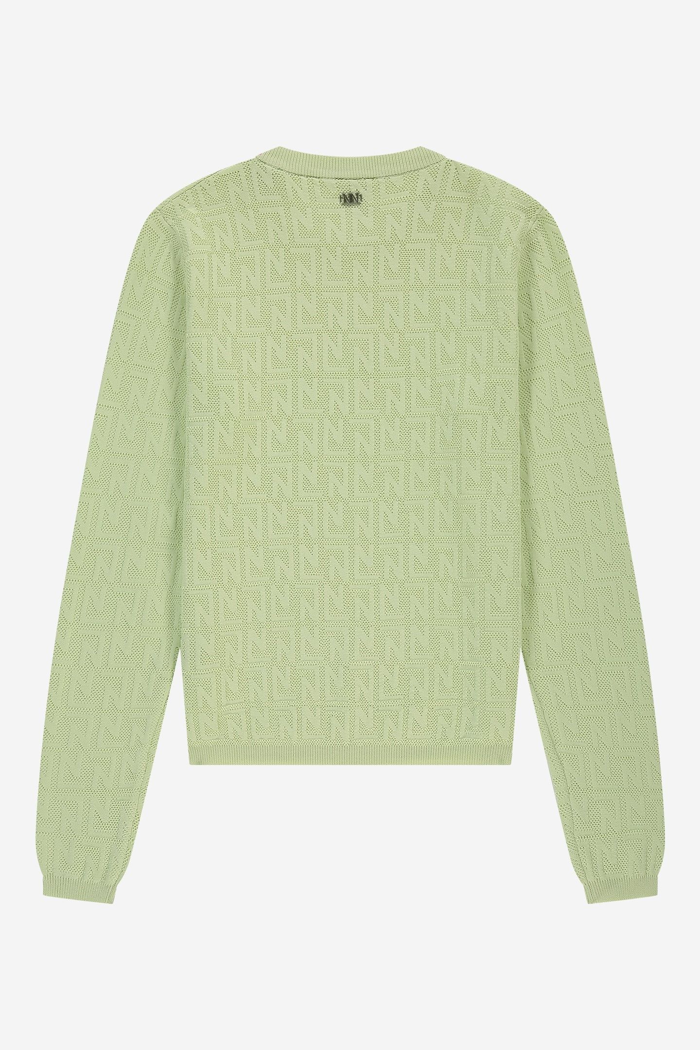 GINAA PULLOVER SOFT PISTACHE 3
