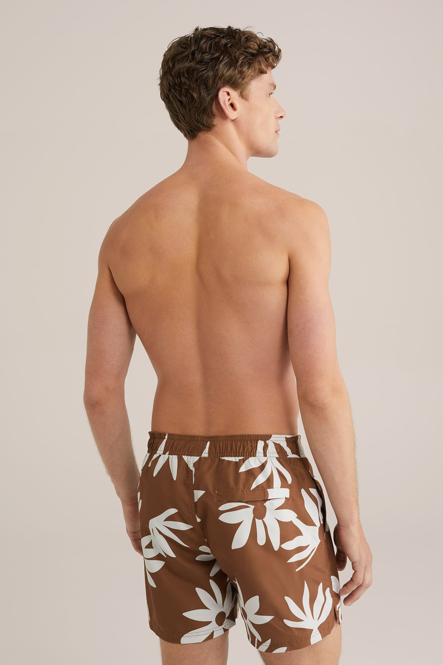 BEACH SHORT CINNAMON BROWN 7