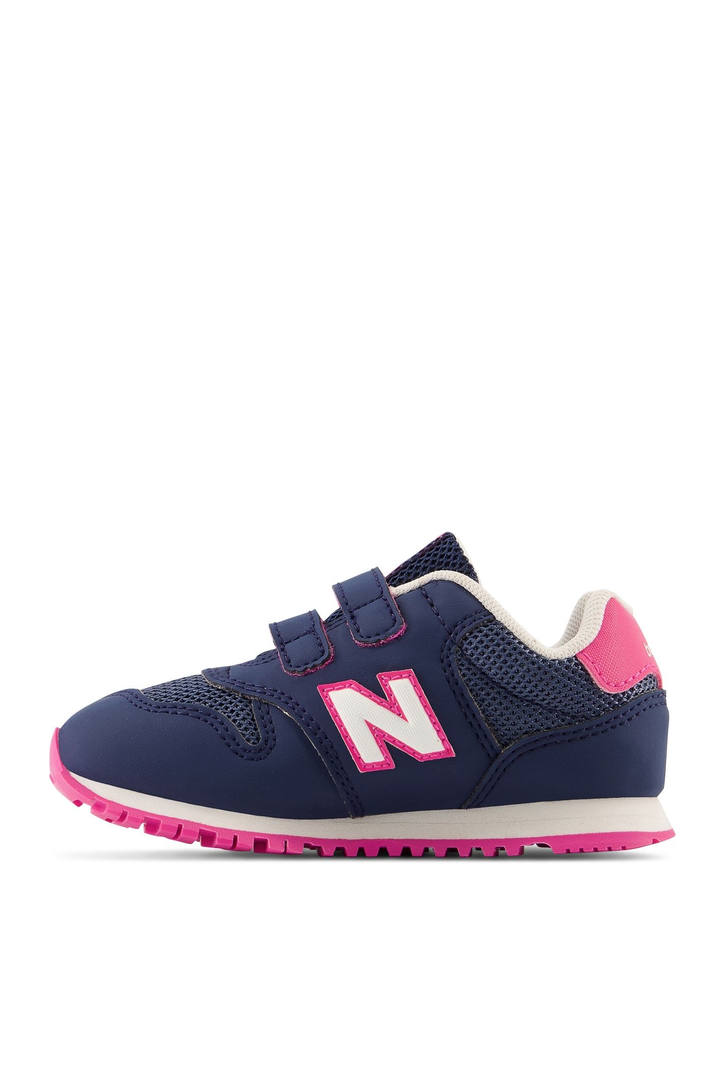 INFANT GIRLS 500 HOOK & LOOP SHOES NB NAVY 3