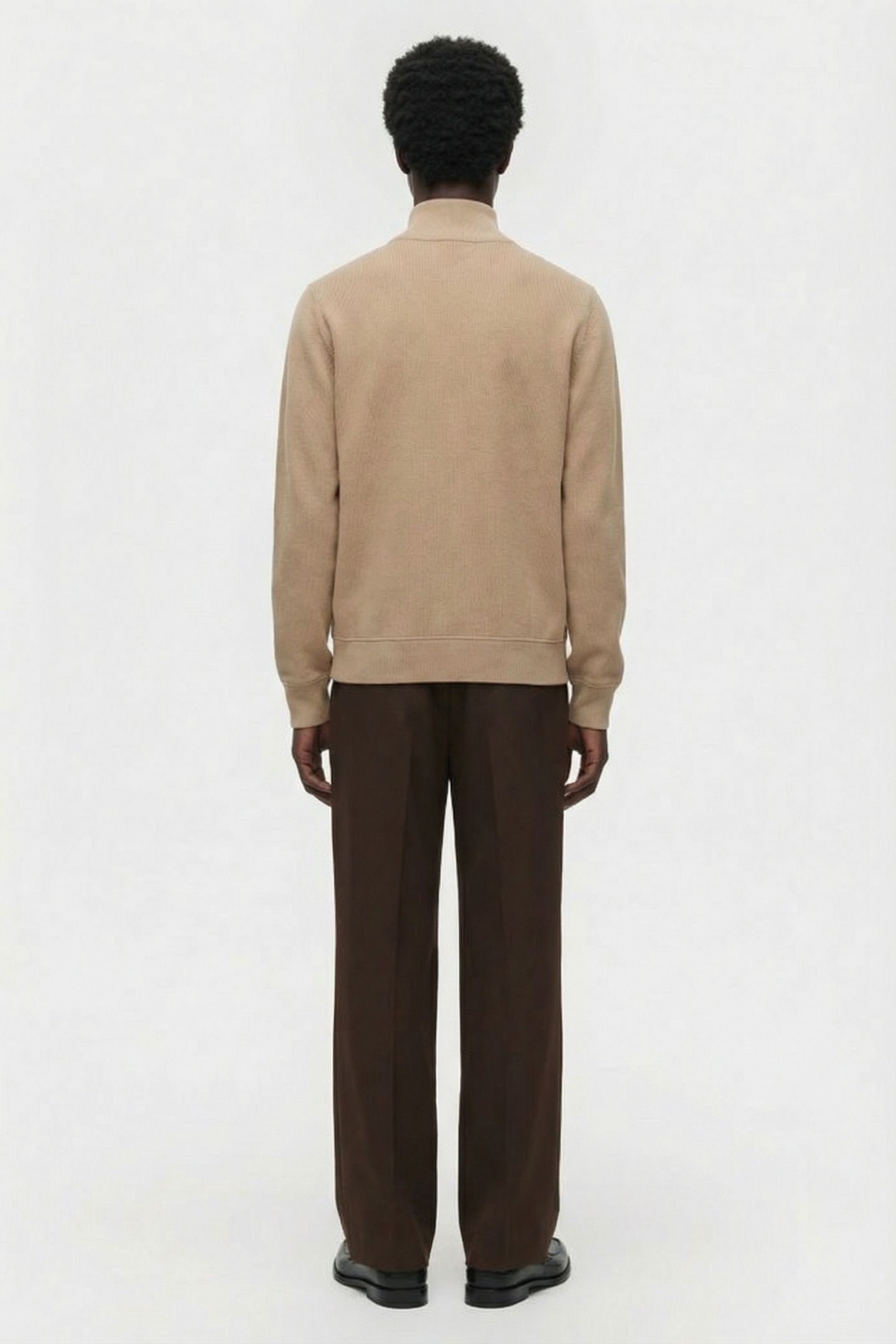 ZIP-UP HIGH NECK INTERLOCK SWEATSHIRT VIENNESE 2