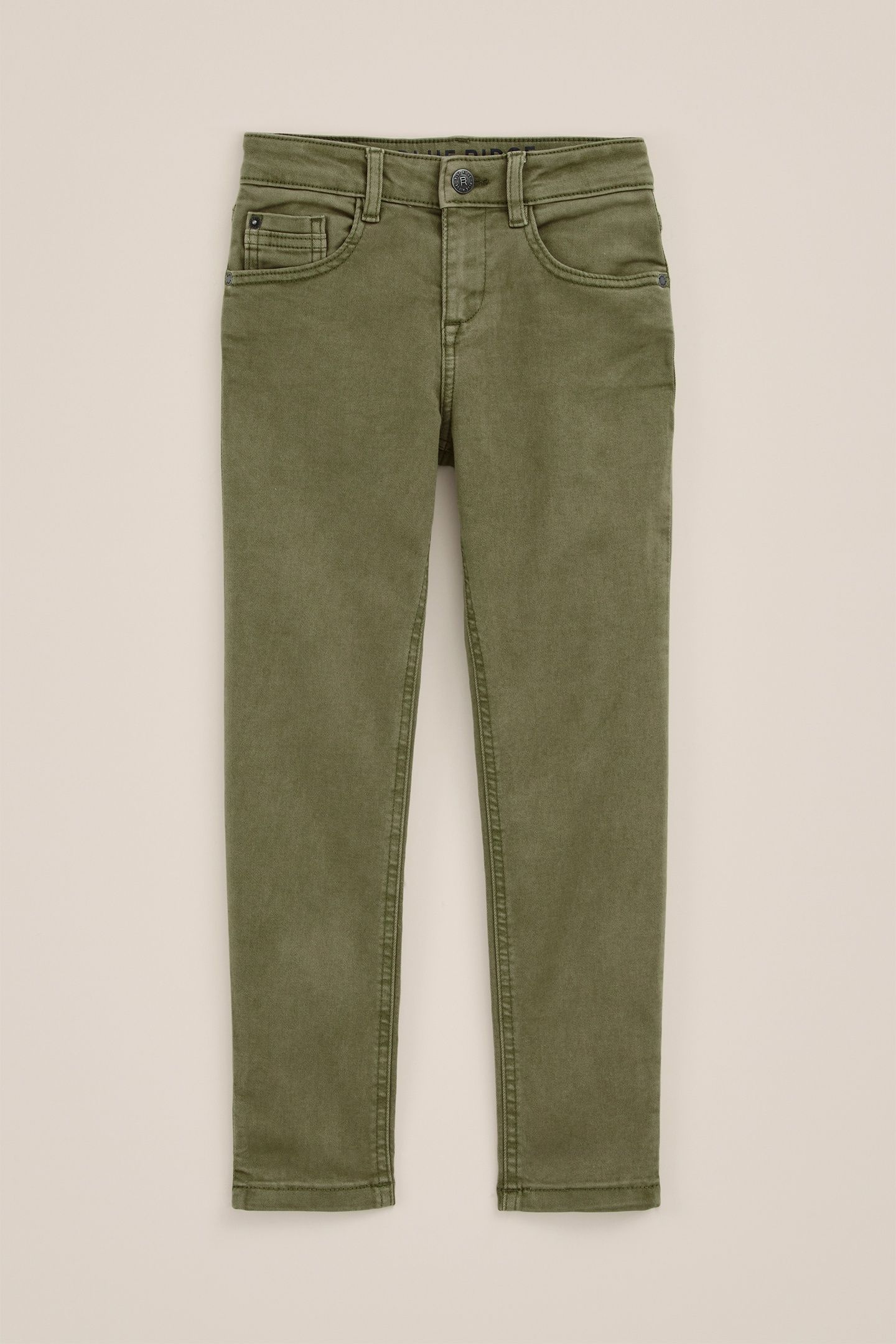 5-POCKET MID WAIST ARMY GREEN 3