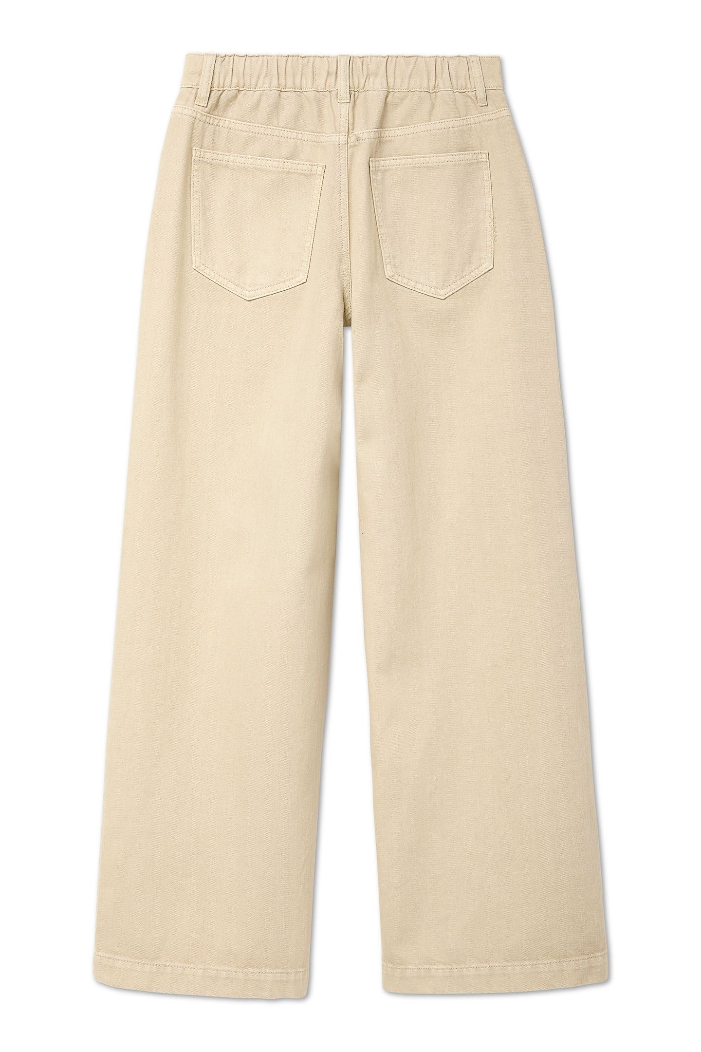 DRAWSTRING WIDE LEG OYSTER GRAY 6