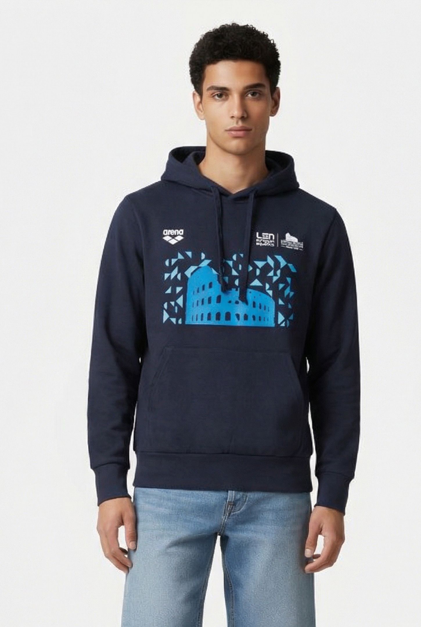UNISEX HOODIE ESCH ROME 22 MERCH NAVY 1
