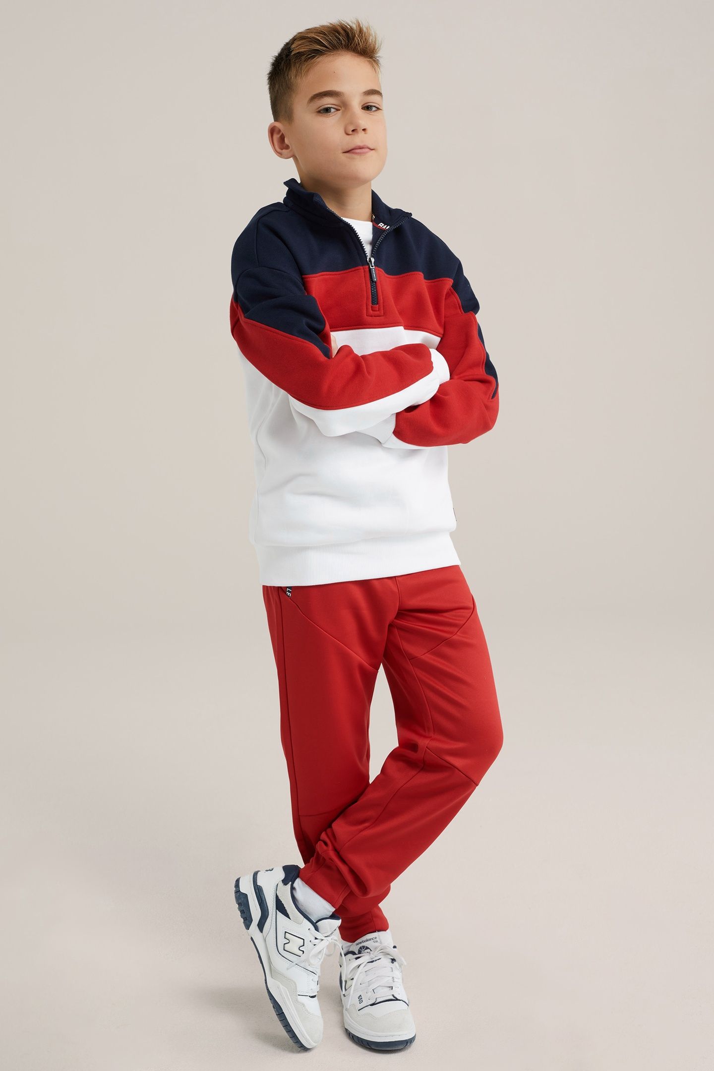 JOGGING PANTS FIRE RED 2