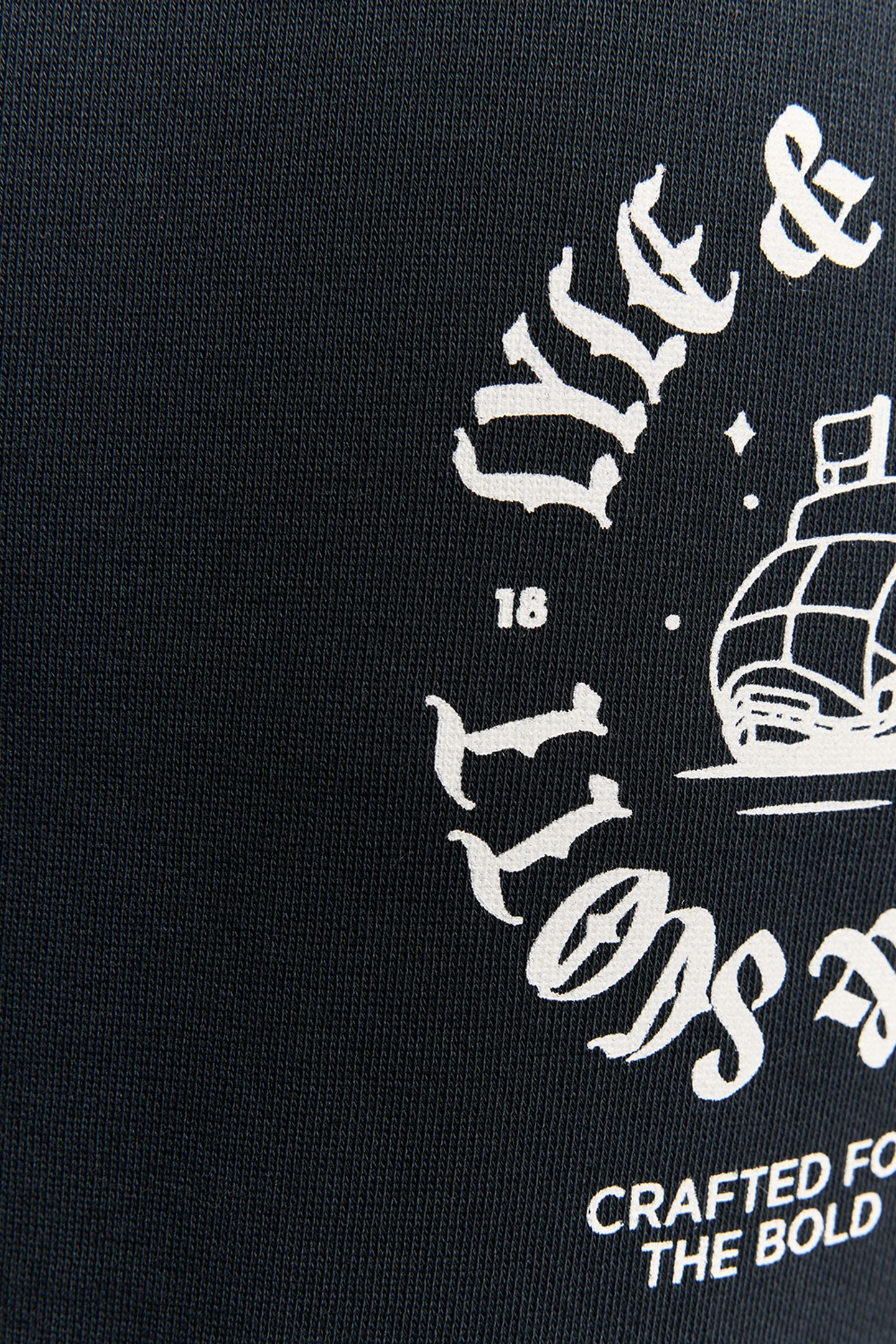 SHIP INSIGNIA GRAPHIC JOGGER DARK NAVY 5