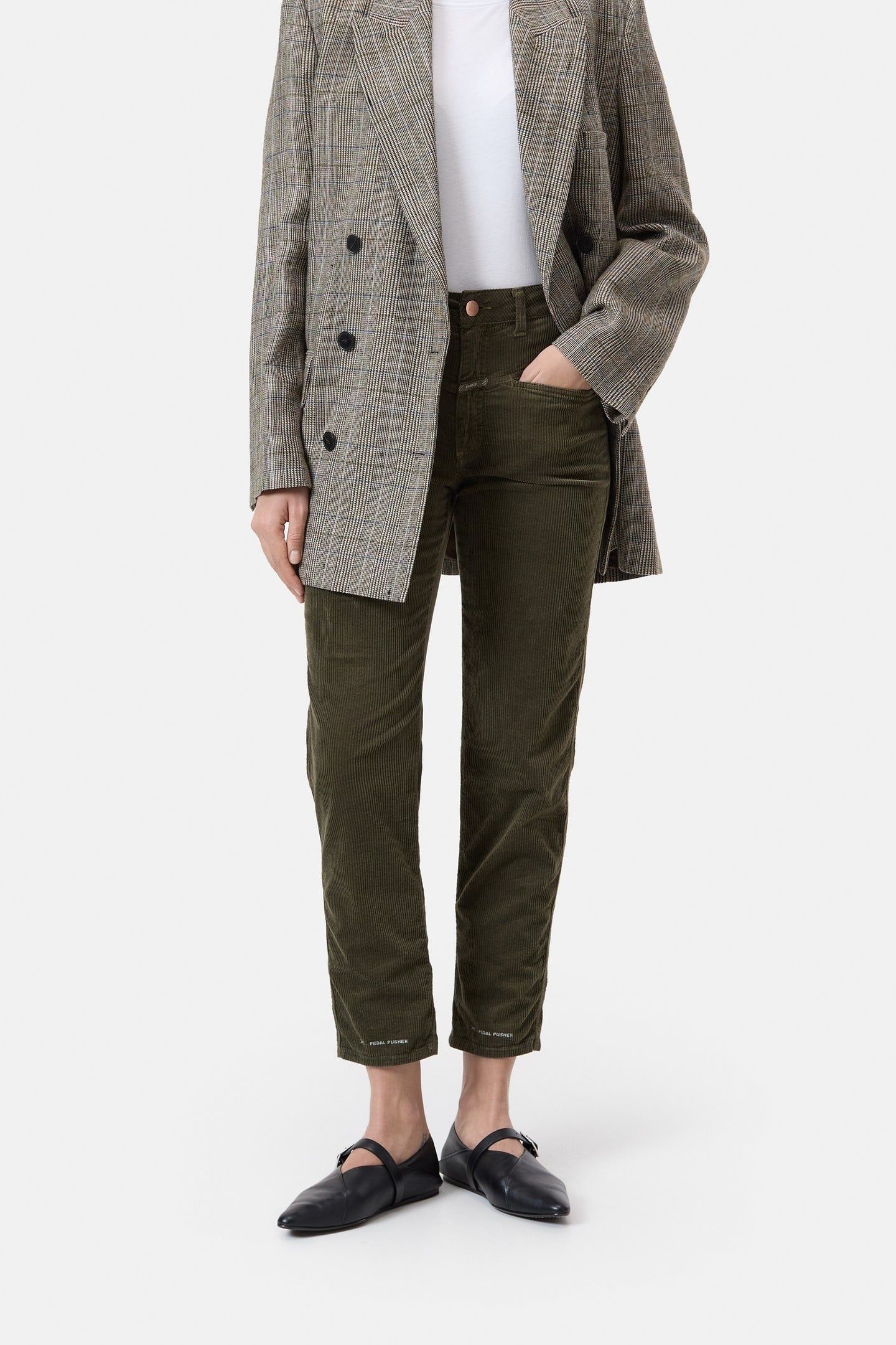 PEDAL PUSHER PANTS VER GREEN 1